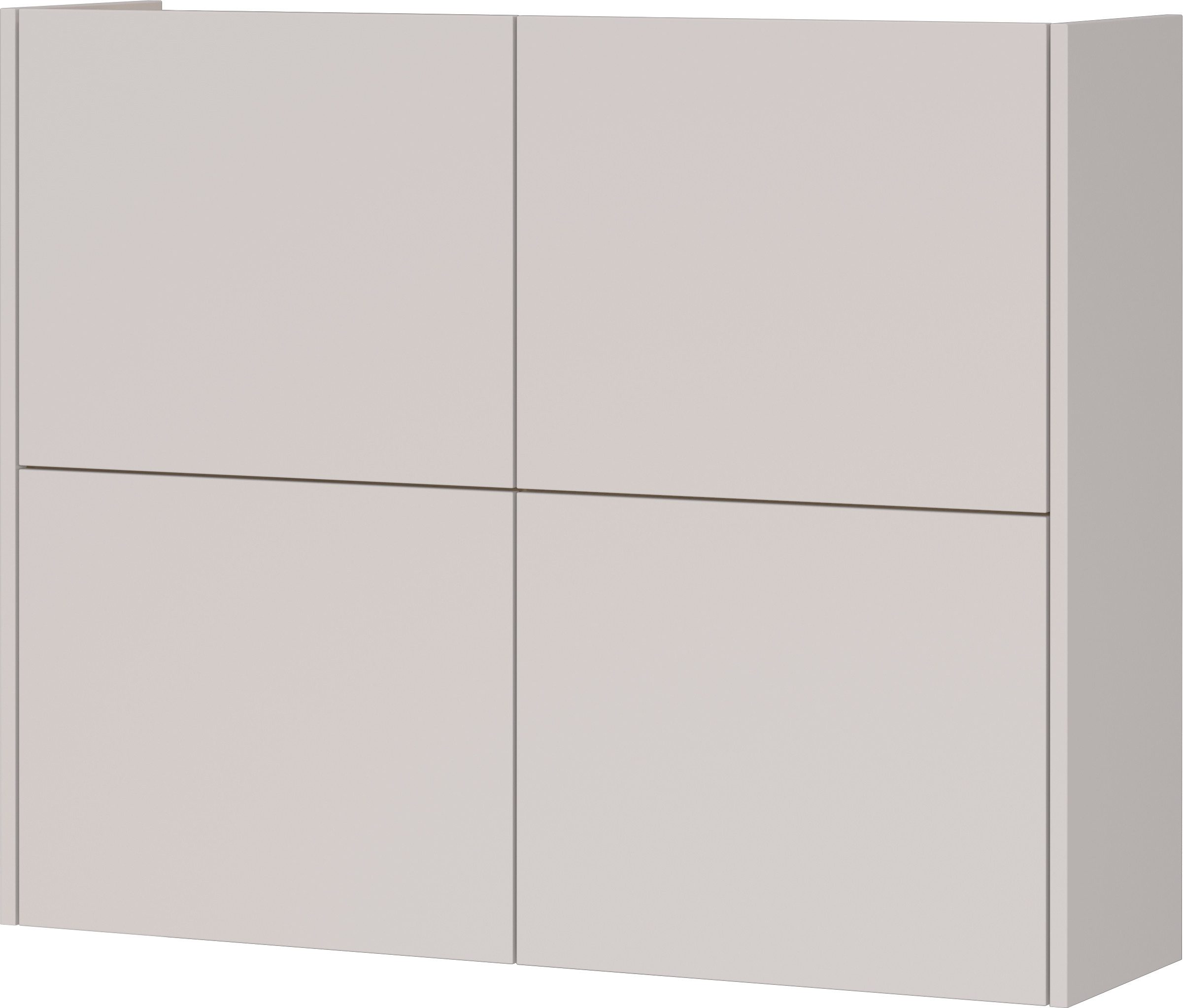 GERMANIA Hängeschuhschrank Binetto (1-St) Garderobenschrank, Push-to-open, verstellbare Böden, Tiefe: 27cm