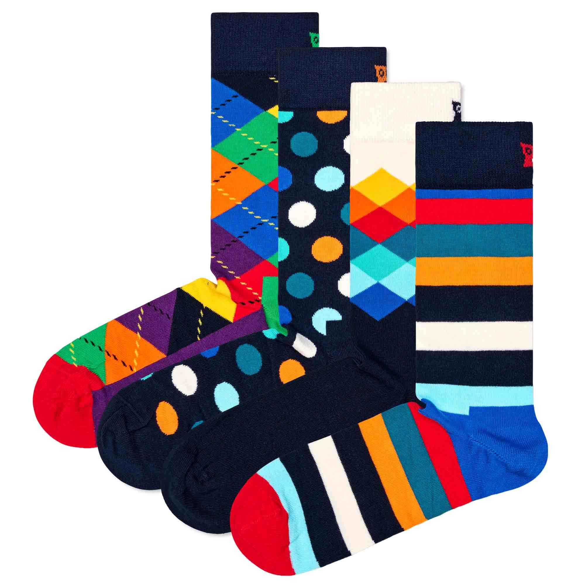 Kurzsocken Unisex Socken 4er Pack Baumwolle