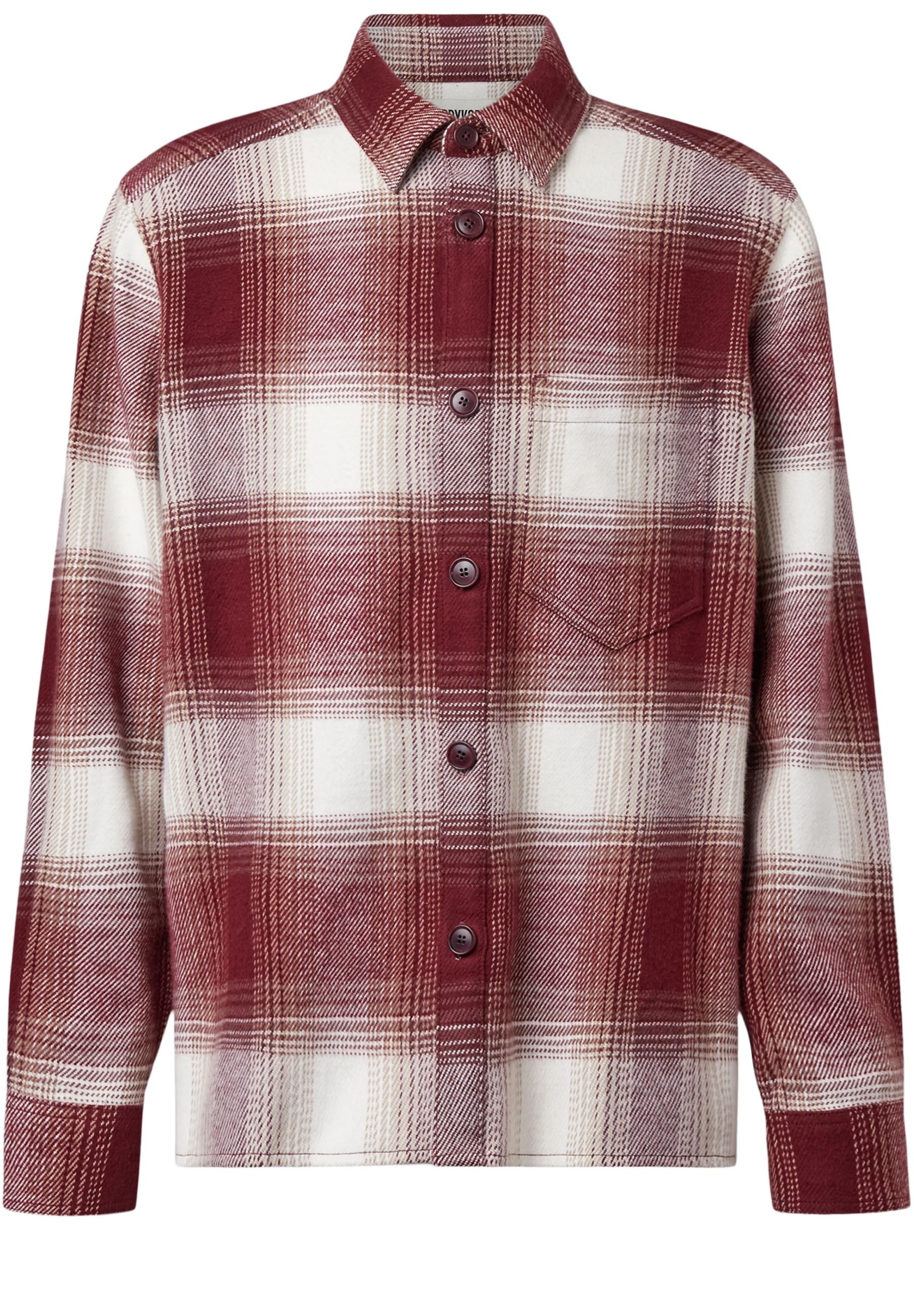 Drykorn Blouson Dieggo mit Karomuster (1-St)