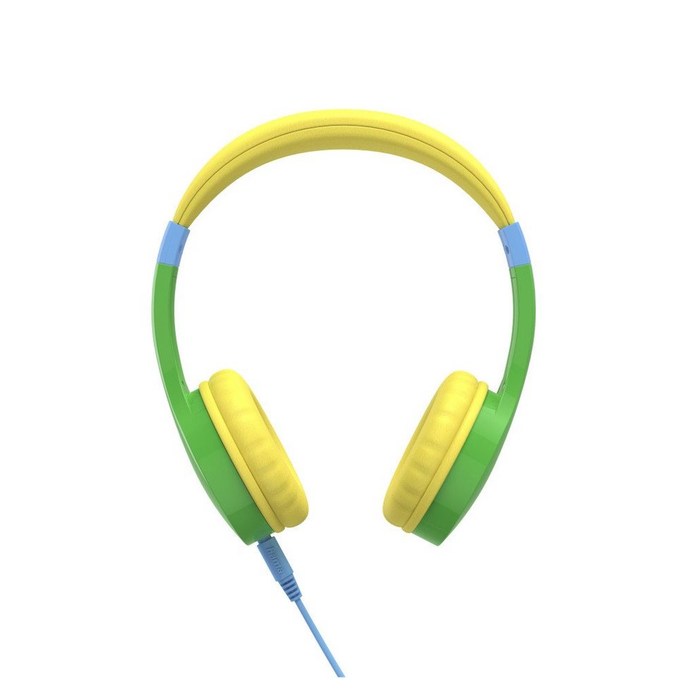 Hama Kinderkopfhörer mit Kabel (85 dB Lautstärkebegrenzung, On-Ear)  Kinder-Kopfhörer (Sprachsteuerung, Größenverstellbar, Integriertes  Mikrofon, Siri und Google Assistant)