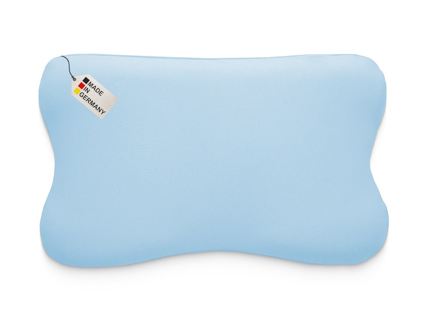 DUKAL Kissenbezug passend für Blackroll Recovery Pillow und weitere, 100% Baumwolle, (1 Stück), aus hochwertigem Doppel-Jersey, mit Reißverschluss, Made in Germany