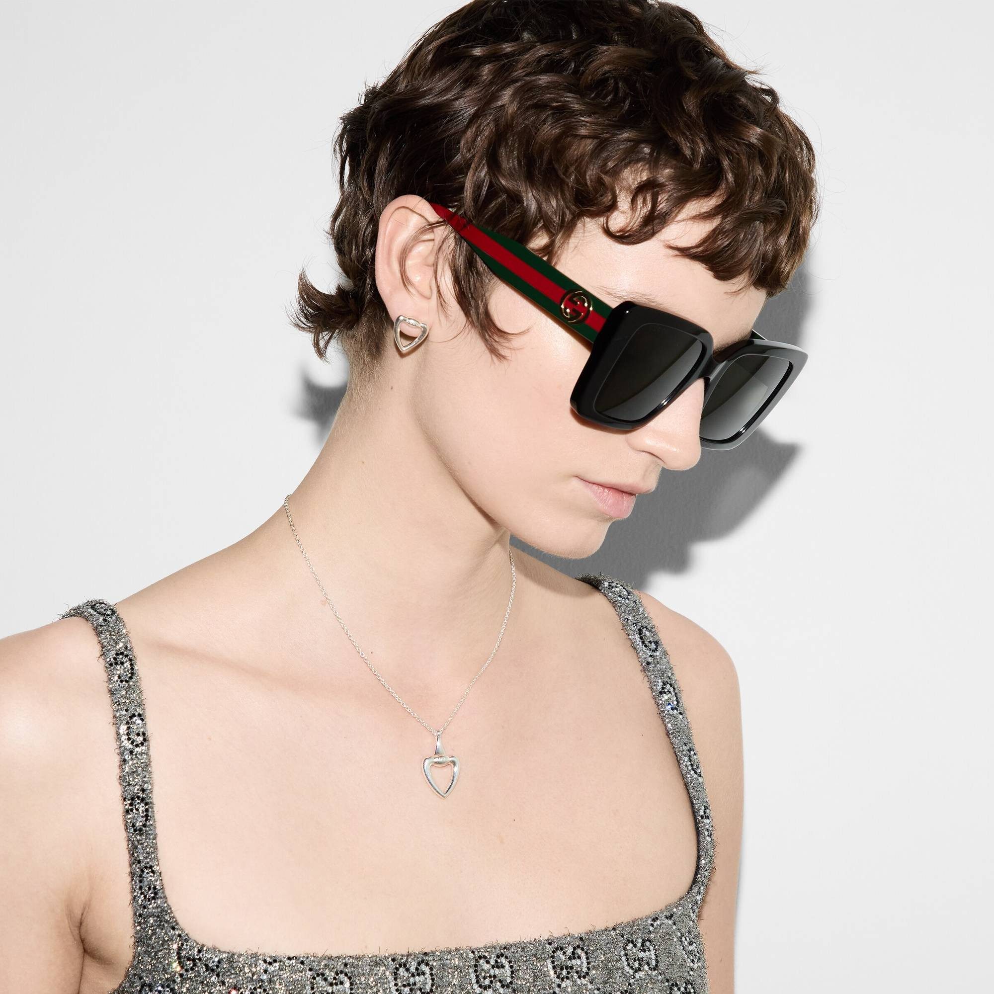 GUCCI Kette mit Anhänger Heart Pendant