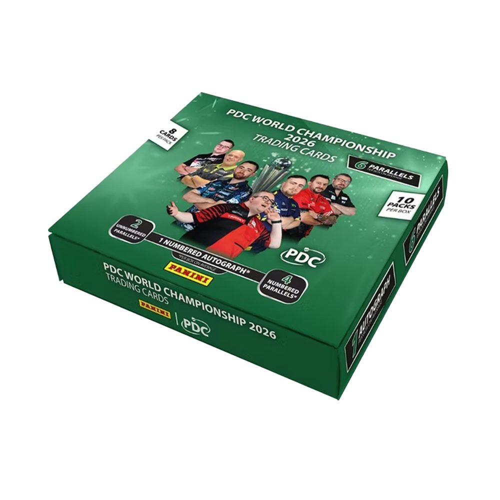 Panini Sammelkarte Panini PDC World Darts Championship Premium 2026 Hobby Box