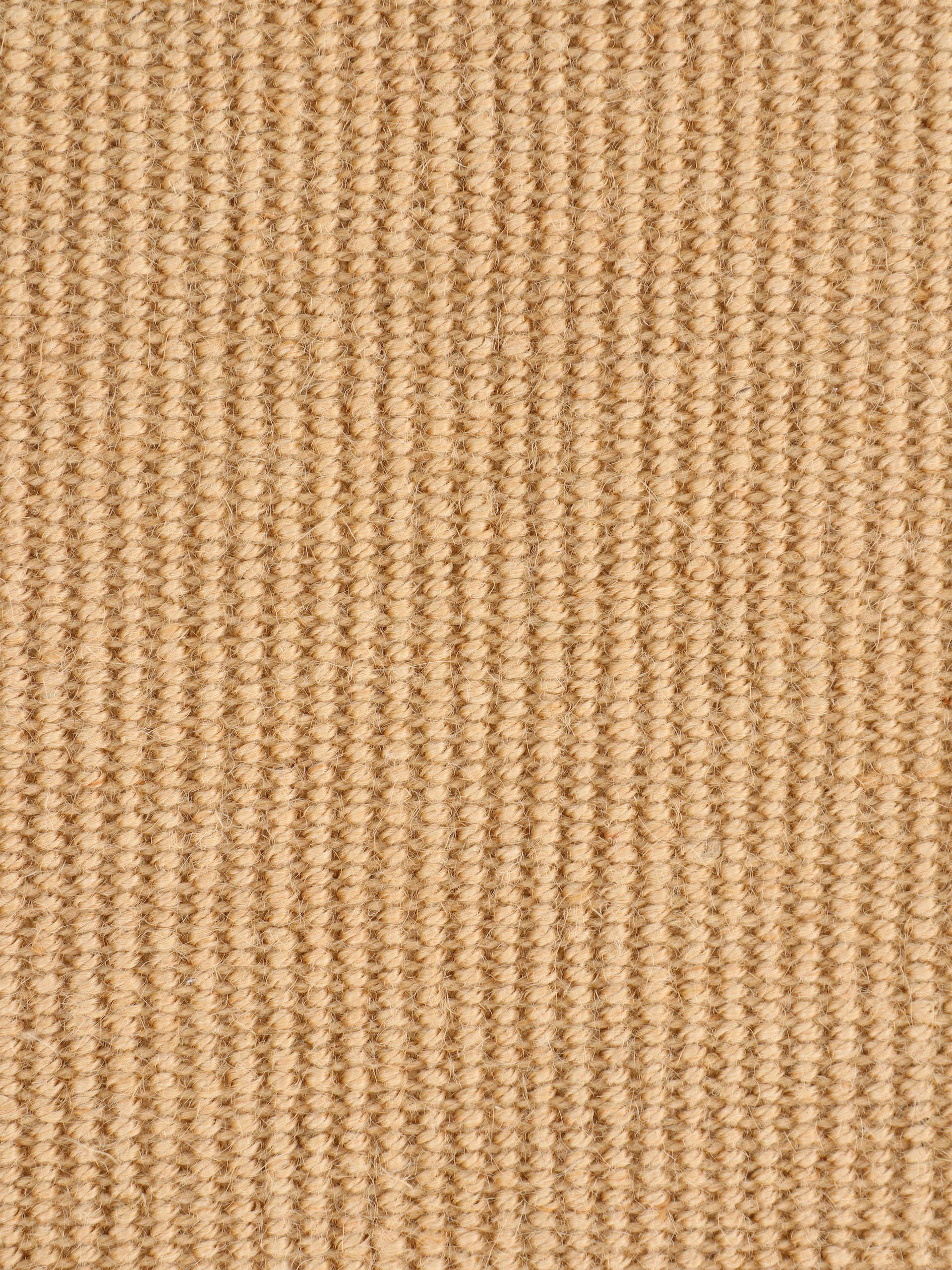 Läufer Rutsch Rückseite farbiger Sisal, rechteckig, Höhe: Anti 5 mm, orange Bordüre, carpetfine, mit