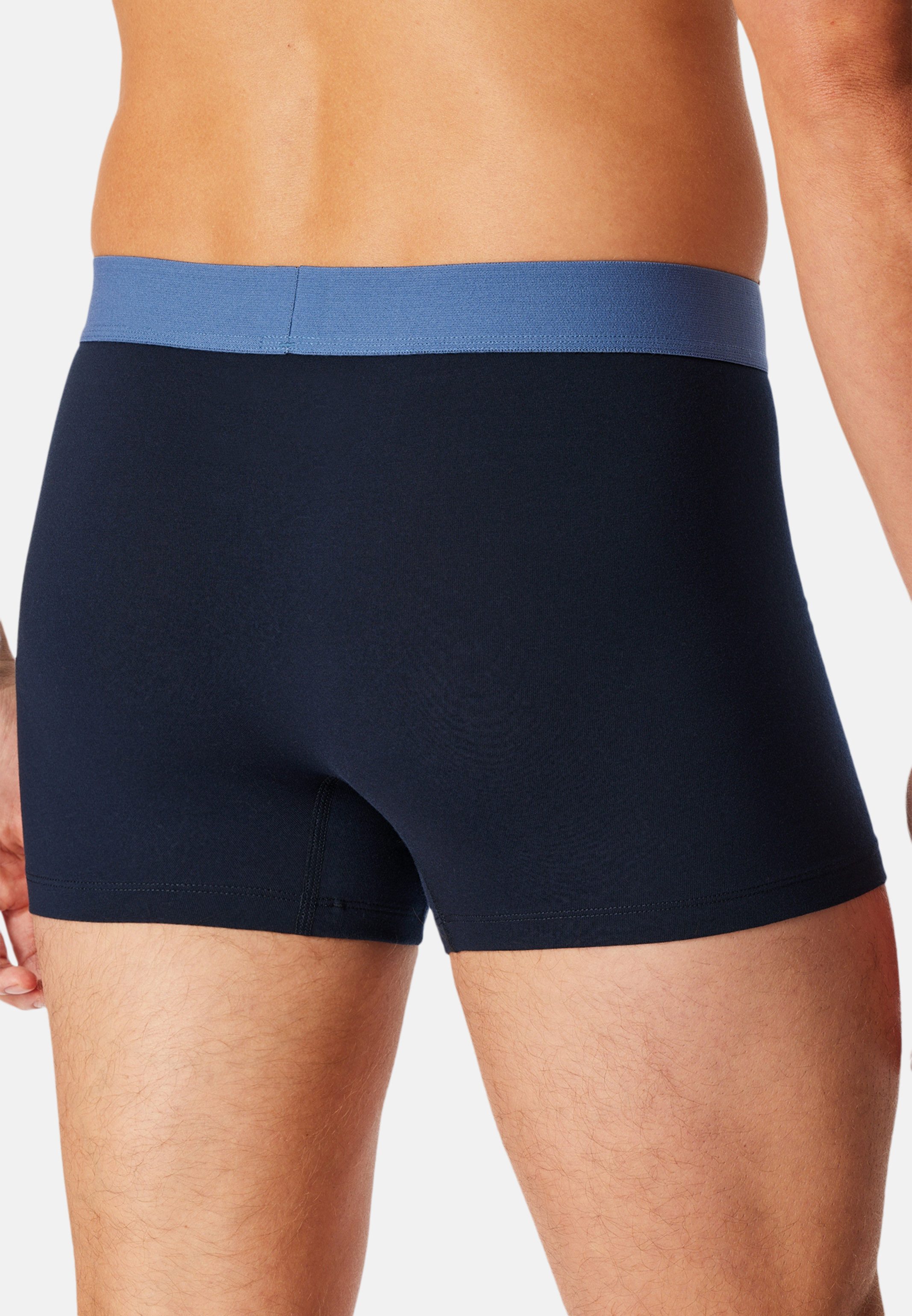 Schiesser Retro Boxer 6er Pack 95/5 Cotton (Spar-Set, 6-St) Retro Short / Pant - Baumwolle - ohne Eingriff - Atmungsaktiv