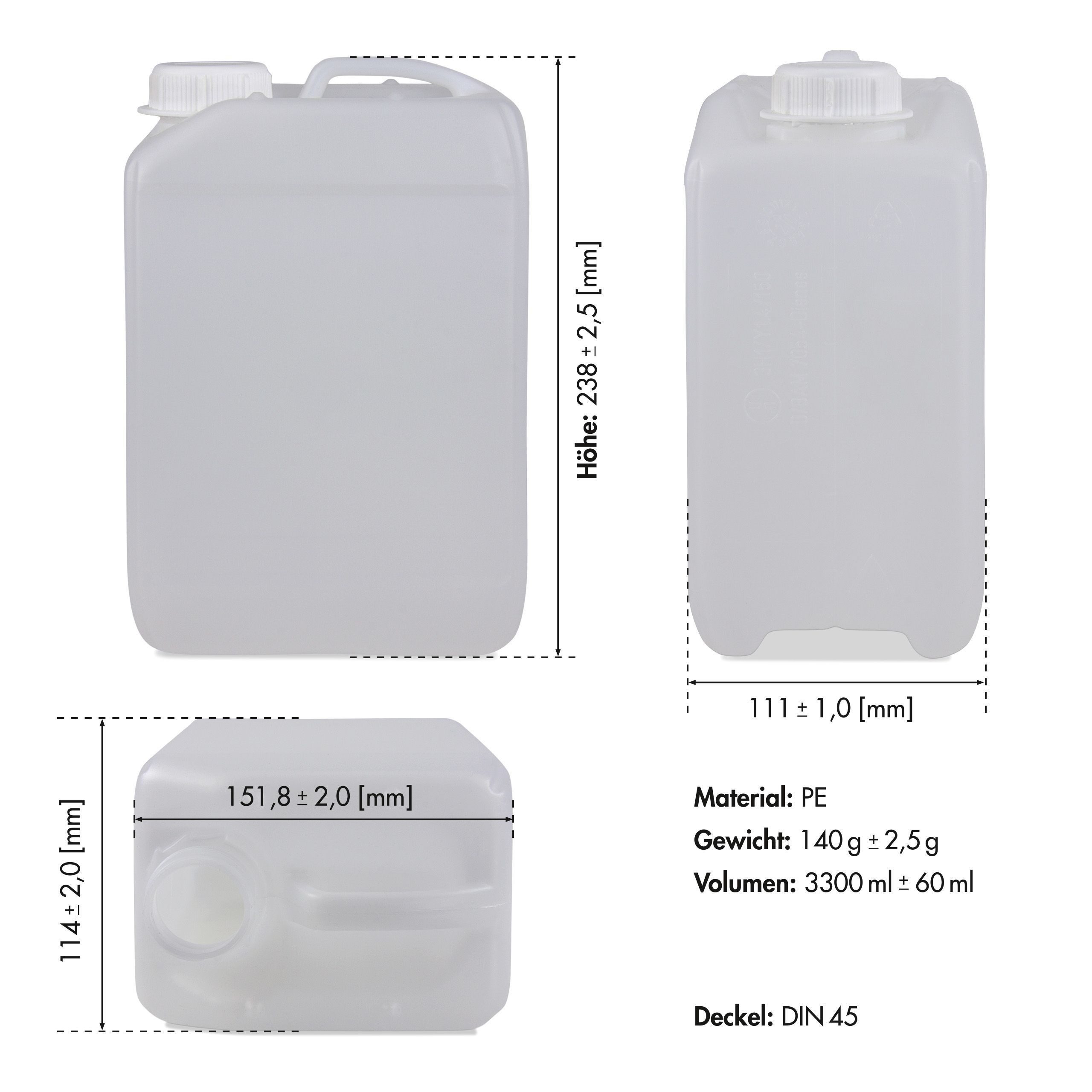 Höfer Chemie GmbH Poolpflege 3 L BAYZID® Winterfit Überwinterungsmittel