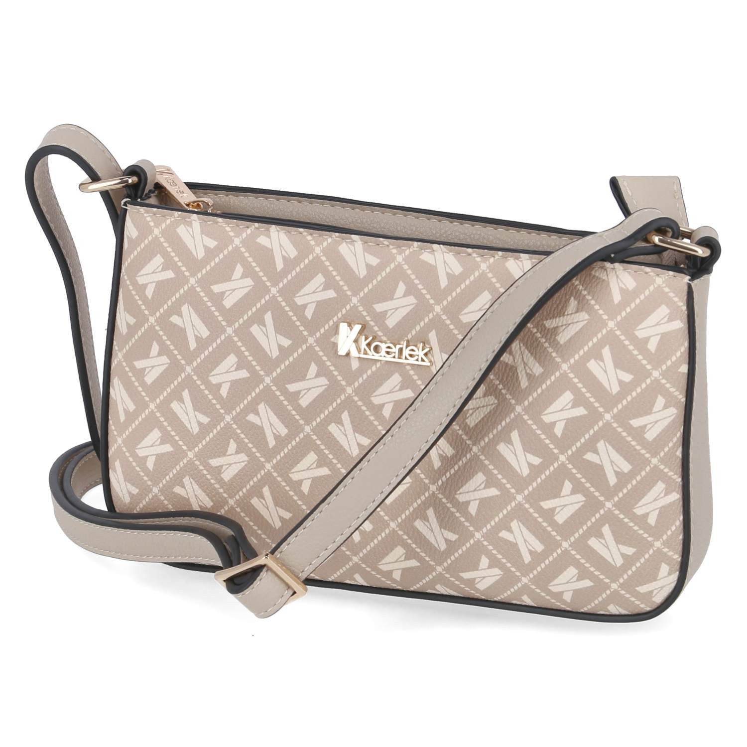 Handtasche Kaerlek 1006137-104 Damen Umhängetaschen Kunstleder beige