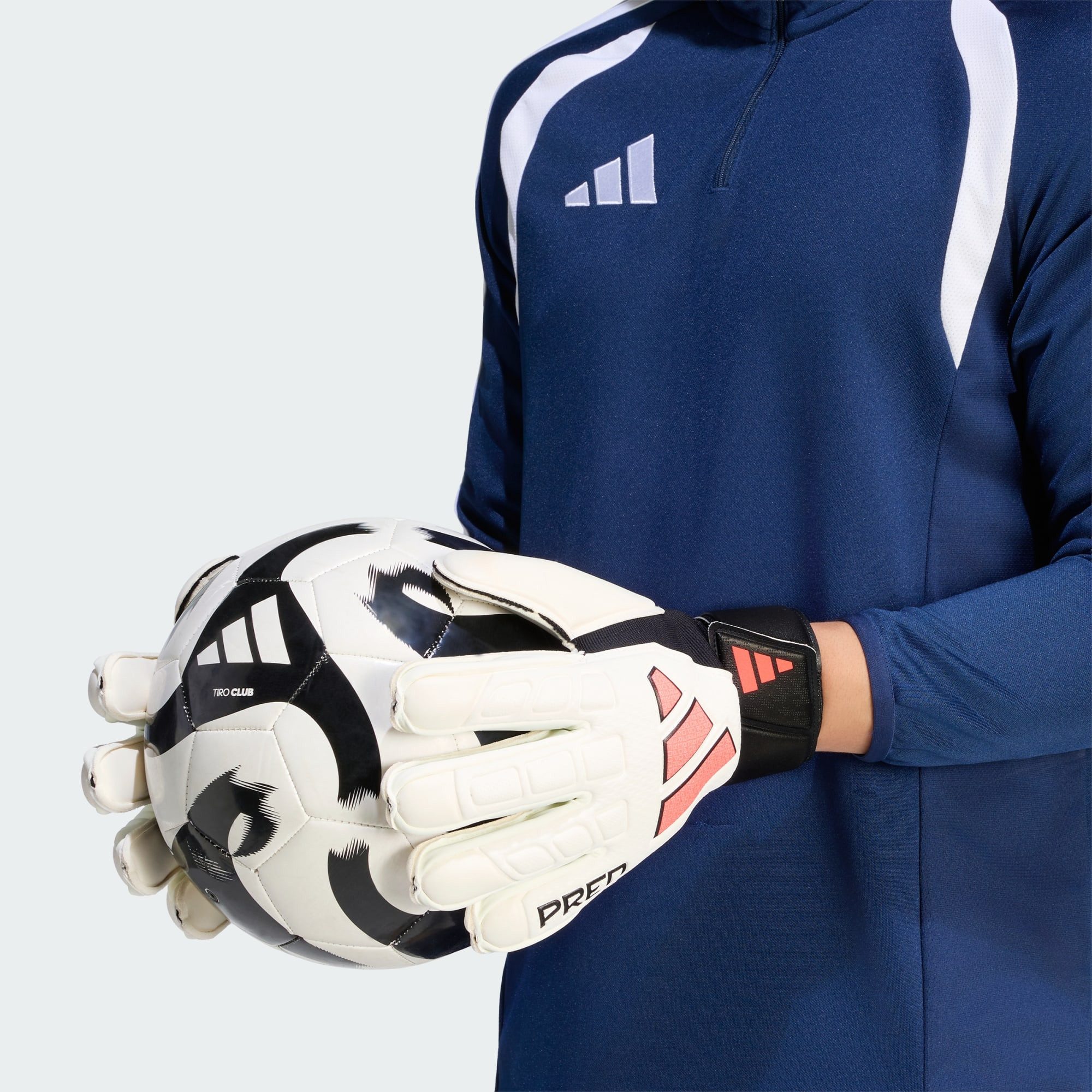 adidas Performance Torwarthandschuhe PREDATOR MATCH FINGERSAVE TORWARTHANDSCHUH (1-St)