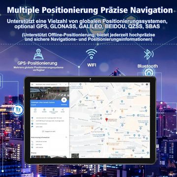 SEBBE 16GB RAM (TF 512GB) MT8183 8-Core 2.0Ghz Tablet (10", 128 GB, Android 13, 5G, WLAN Tablet, /GPS/8000mAh/Bluetooth 5.0, Tablet mit Tastatur und Maus)