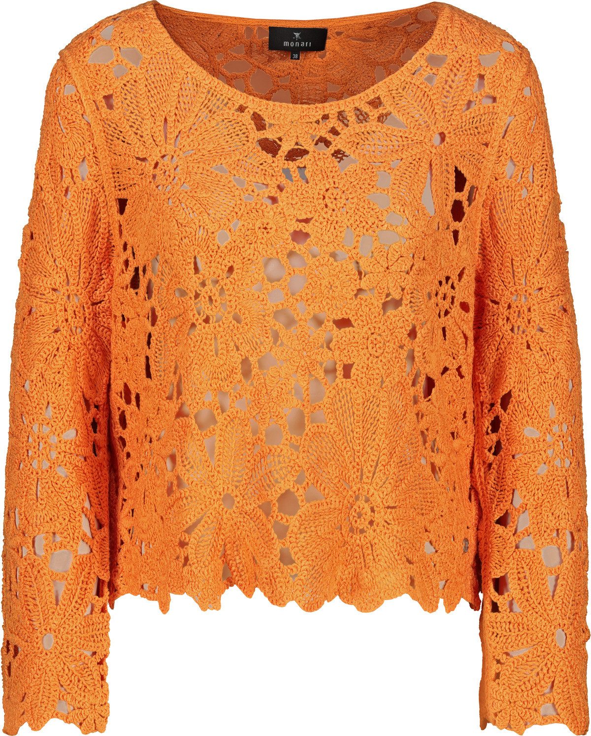 Monari Strickpullover Pullover im Cornelly-Muster - Regular Fit