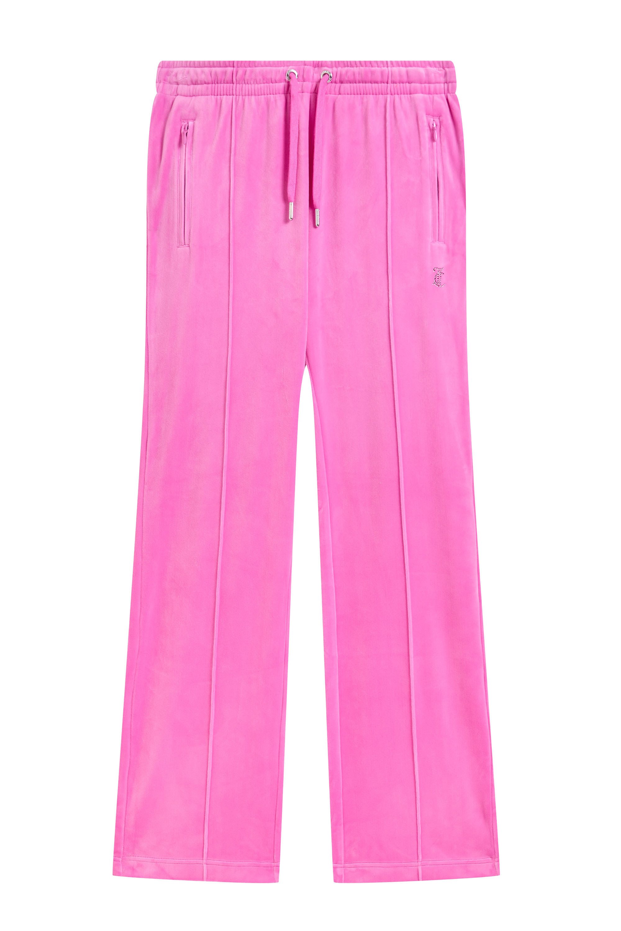 Juicy Couture Sweathose TINA COL OUT TRACKPANT Damen Trainingshose Damen, Sweathose, Velour, Jogginghose mit Glitzer, Sale