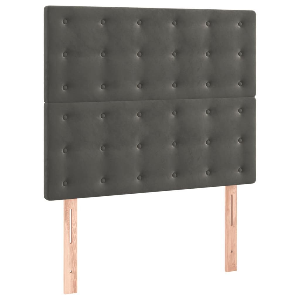 Bettkopfteil Aus Samt 180x104 Cm – Chesterfield Design, Weich Gepolstert, Wandmontage