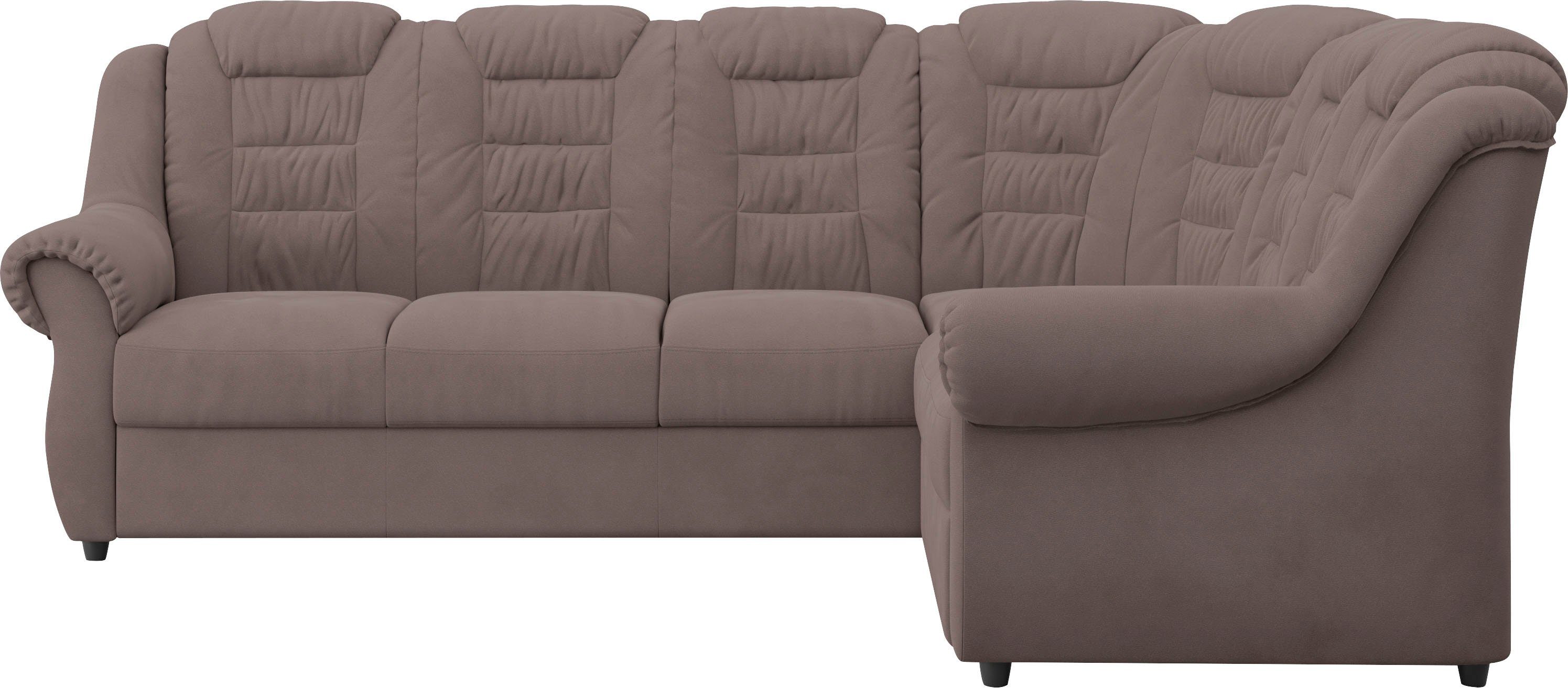 Home affaire Ecksofa Boston L-Form, mit günstig online kaufen