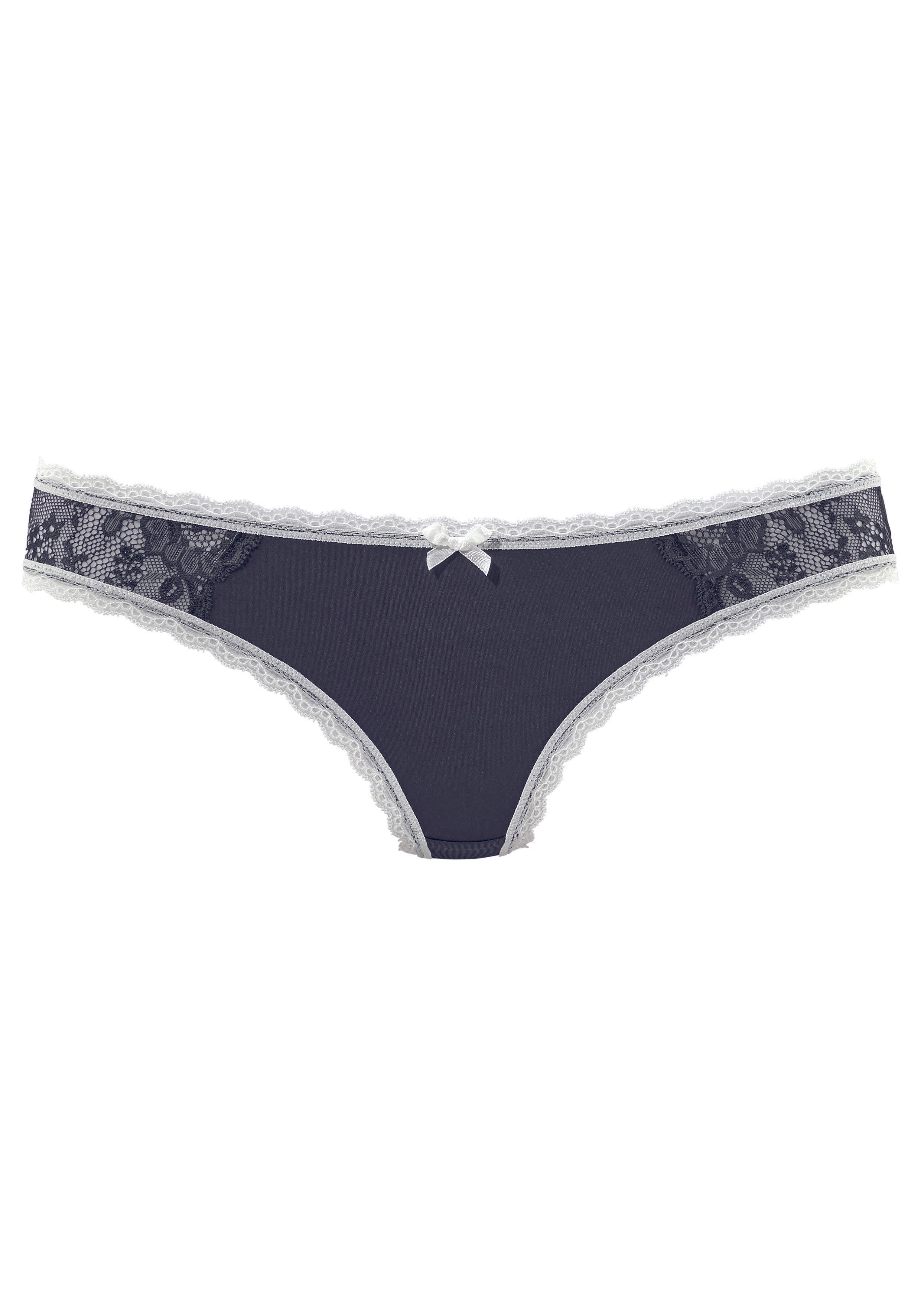 LASCANA String mit schöner Spitze