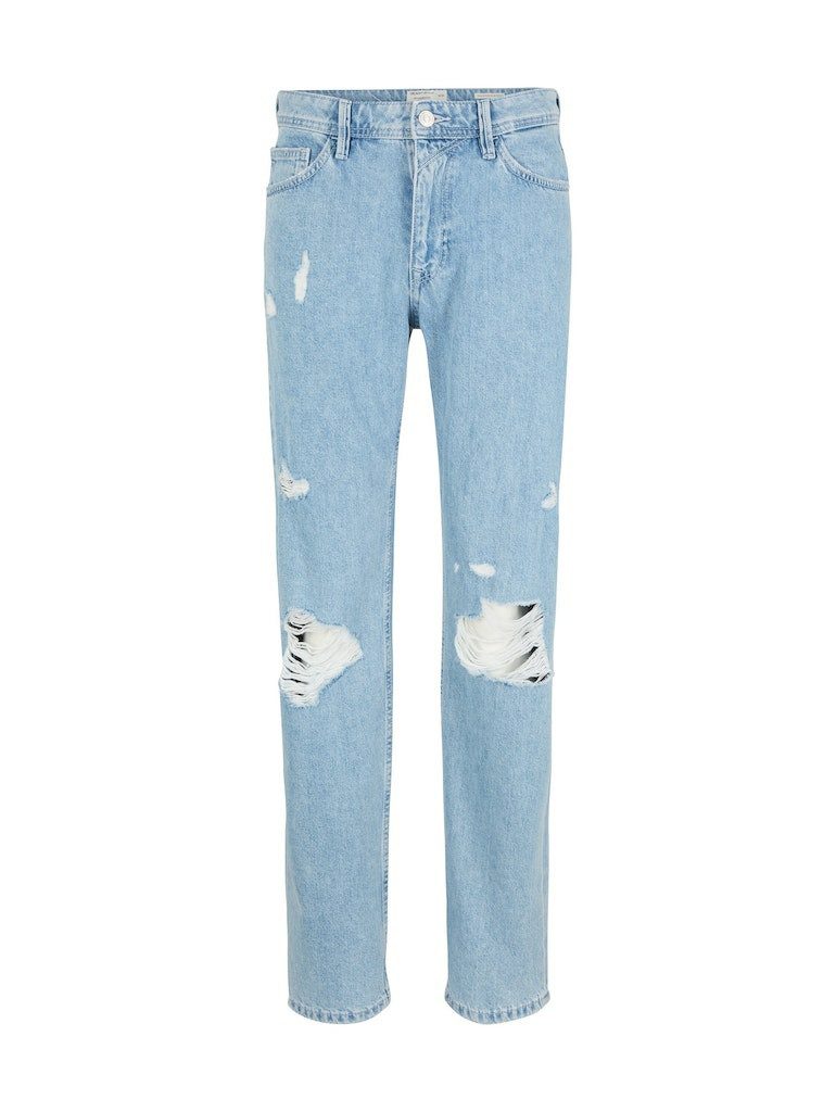 TOM TAILOR Straight-Jeans Straight Leg Jeans für Herren (1-tlg)