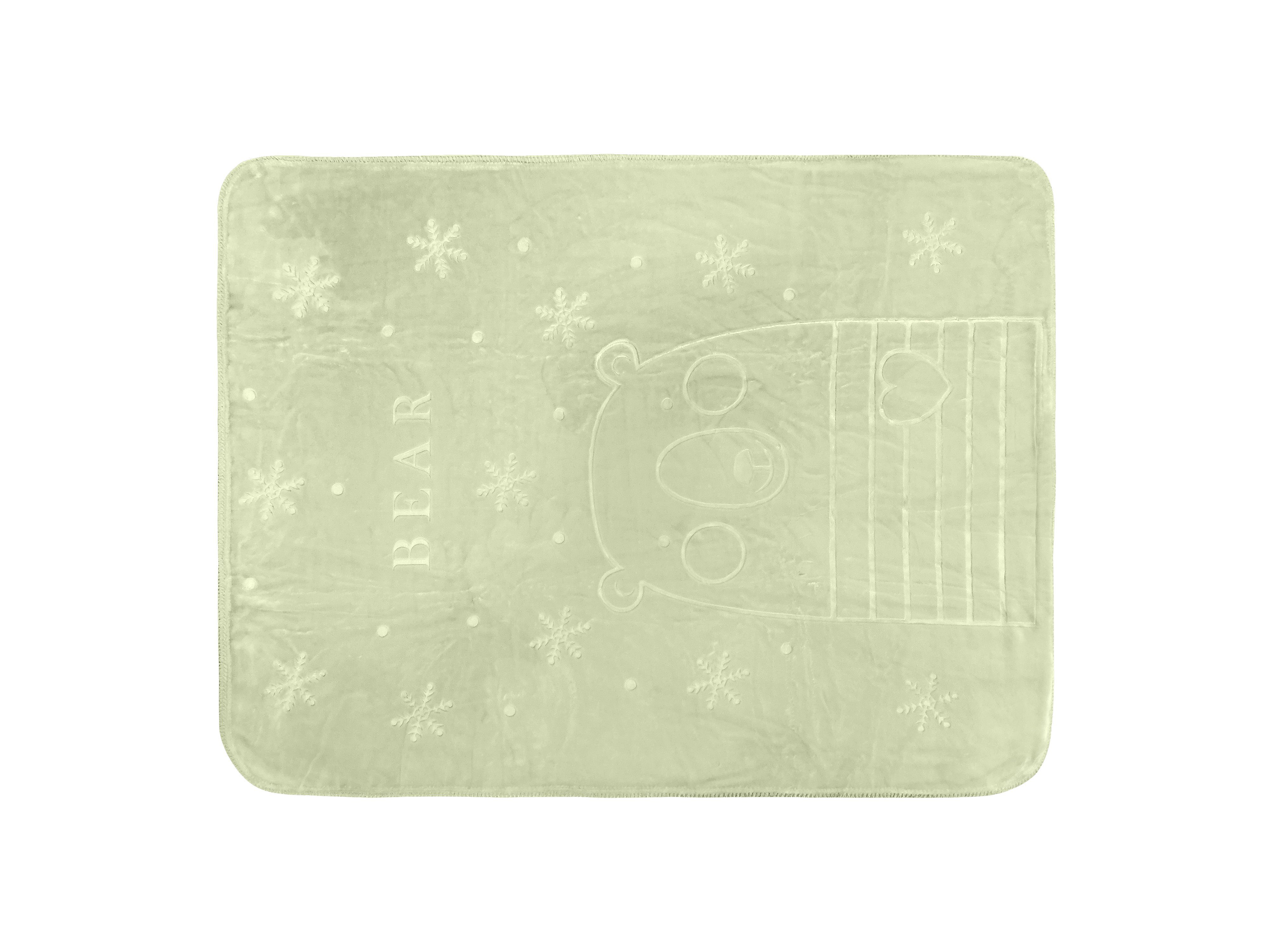 Babydecke Kuscheldecke Baby Garden Bear, Goldhofer, Atmungsaktiv