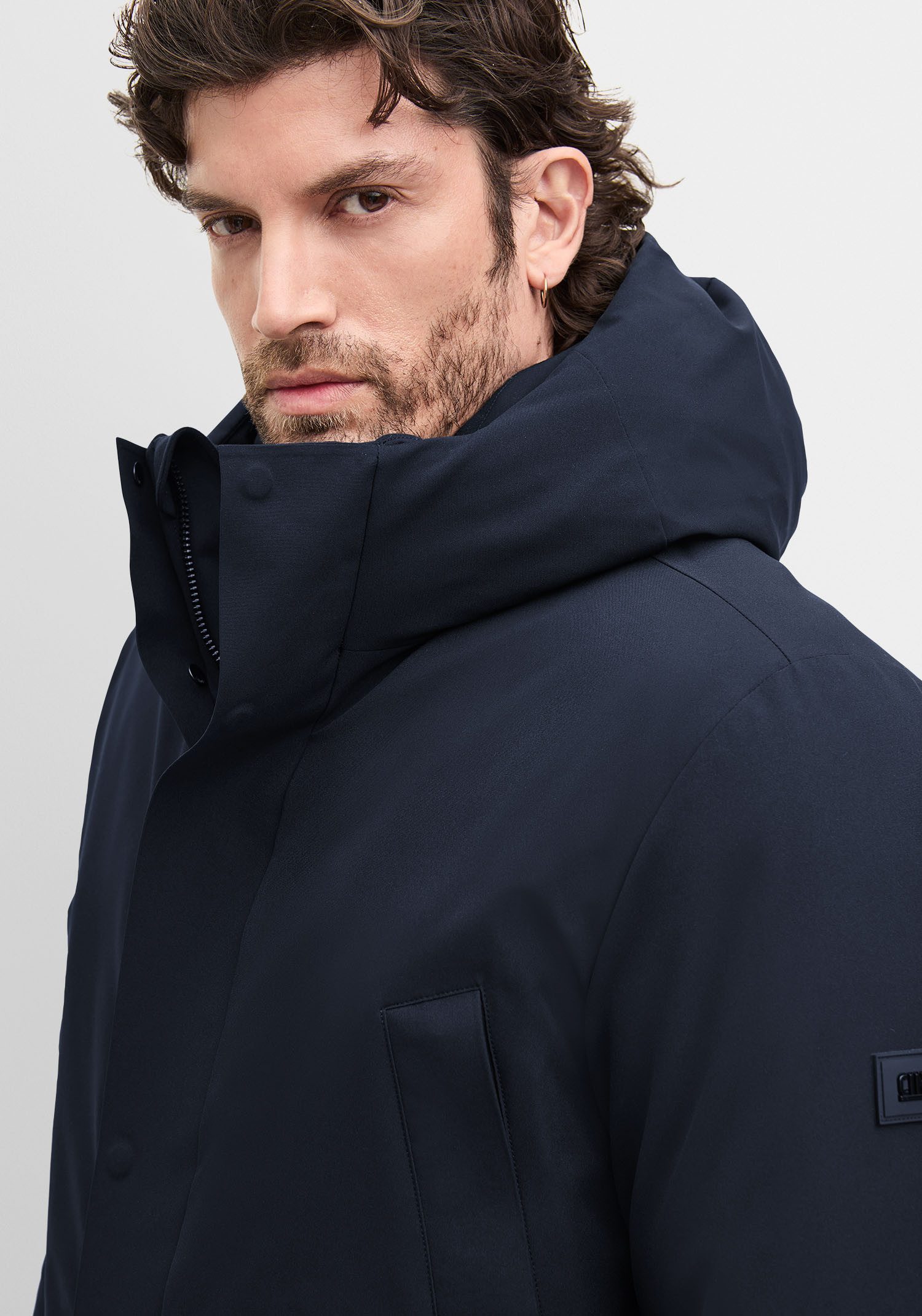 Cinque Wintermantel CIRESISTOR Kapuze, regular fit, wattiert günstig online kaufen