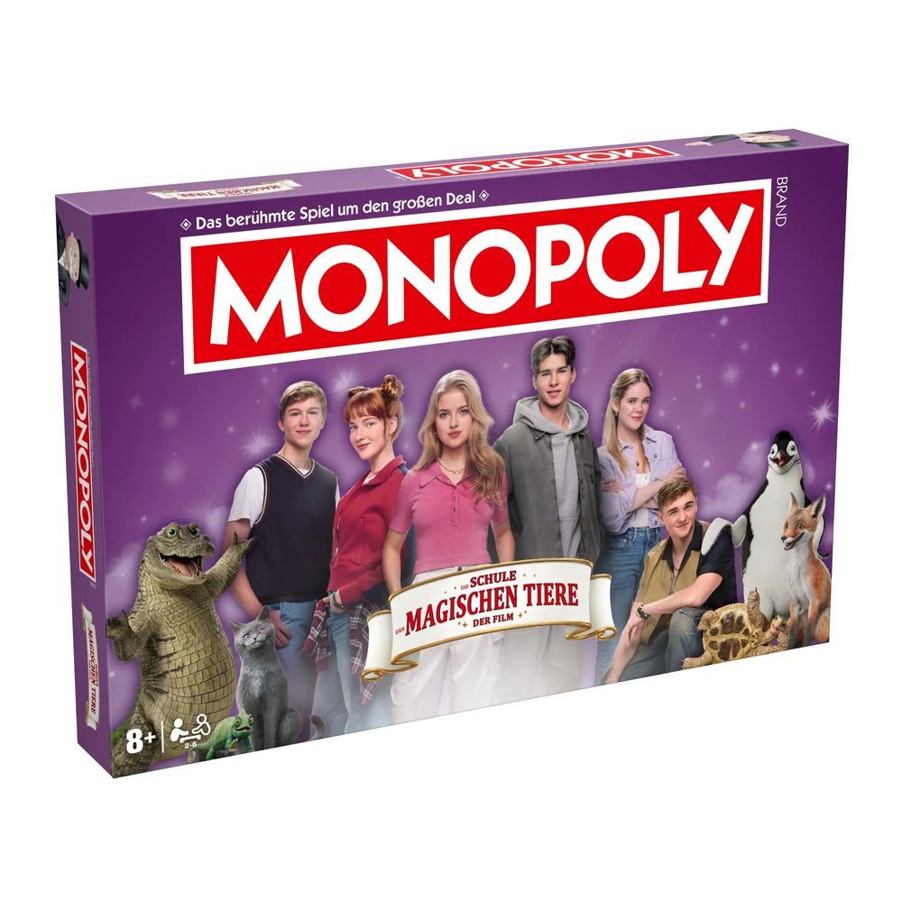 Winning Moves Spiel Monopoly die Schule der Magischen Tiere