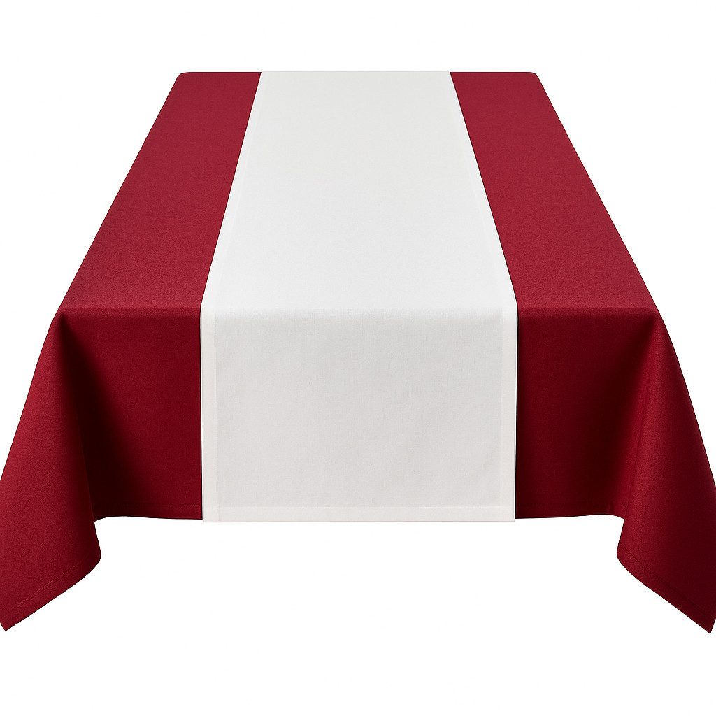 texpot Tischläufer Tischband weiß Baumwolle uni günstig online kaufen