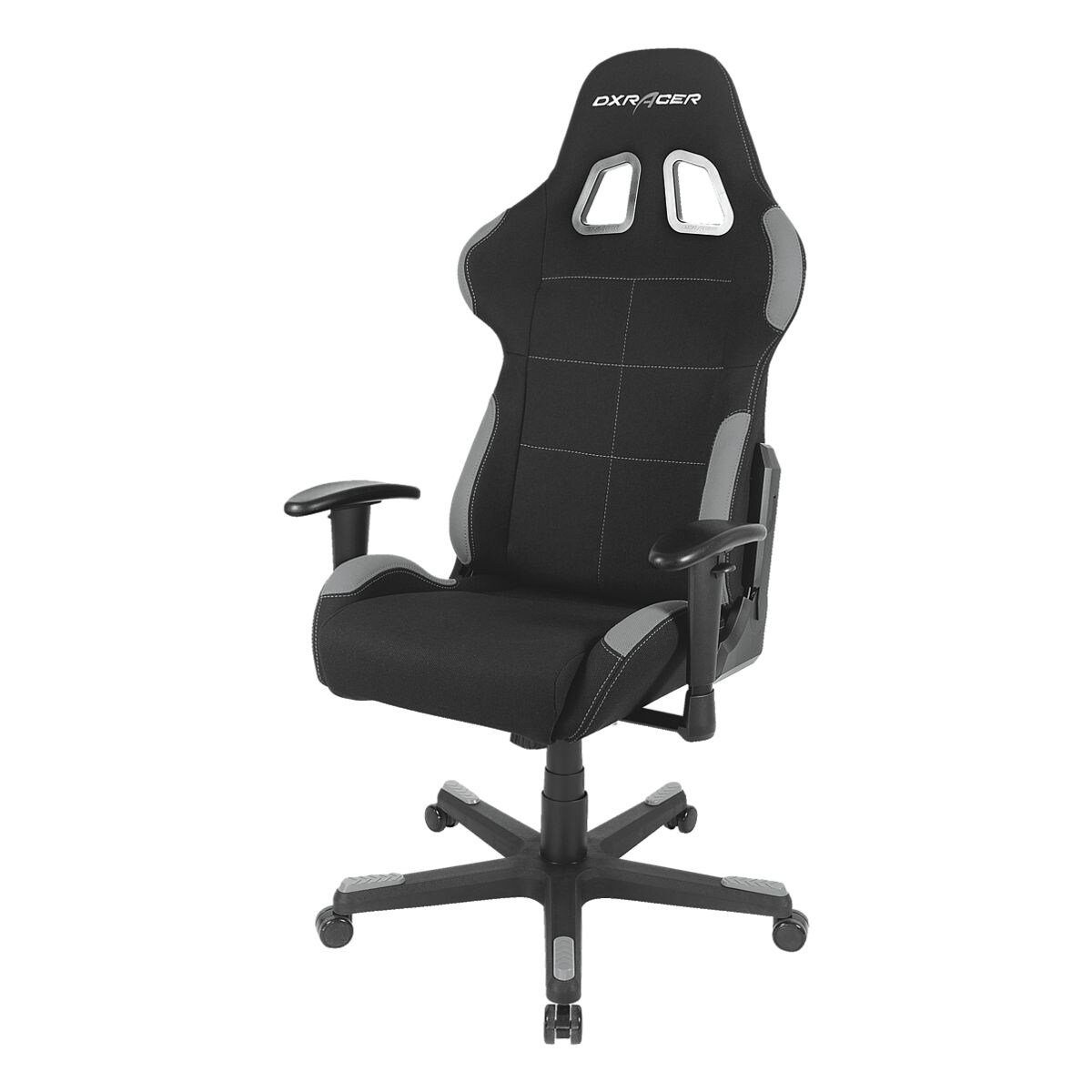 DXRacer Gaming-Stuhl Formula F01, mit verstellbaren Armlehnen und Kopfstütze