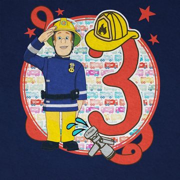 Shirtracer T-Shirt 3. Geburtstag Feuerwehrmann Sam Jungen