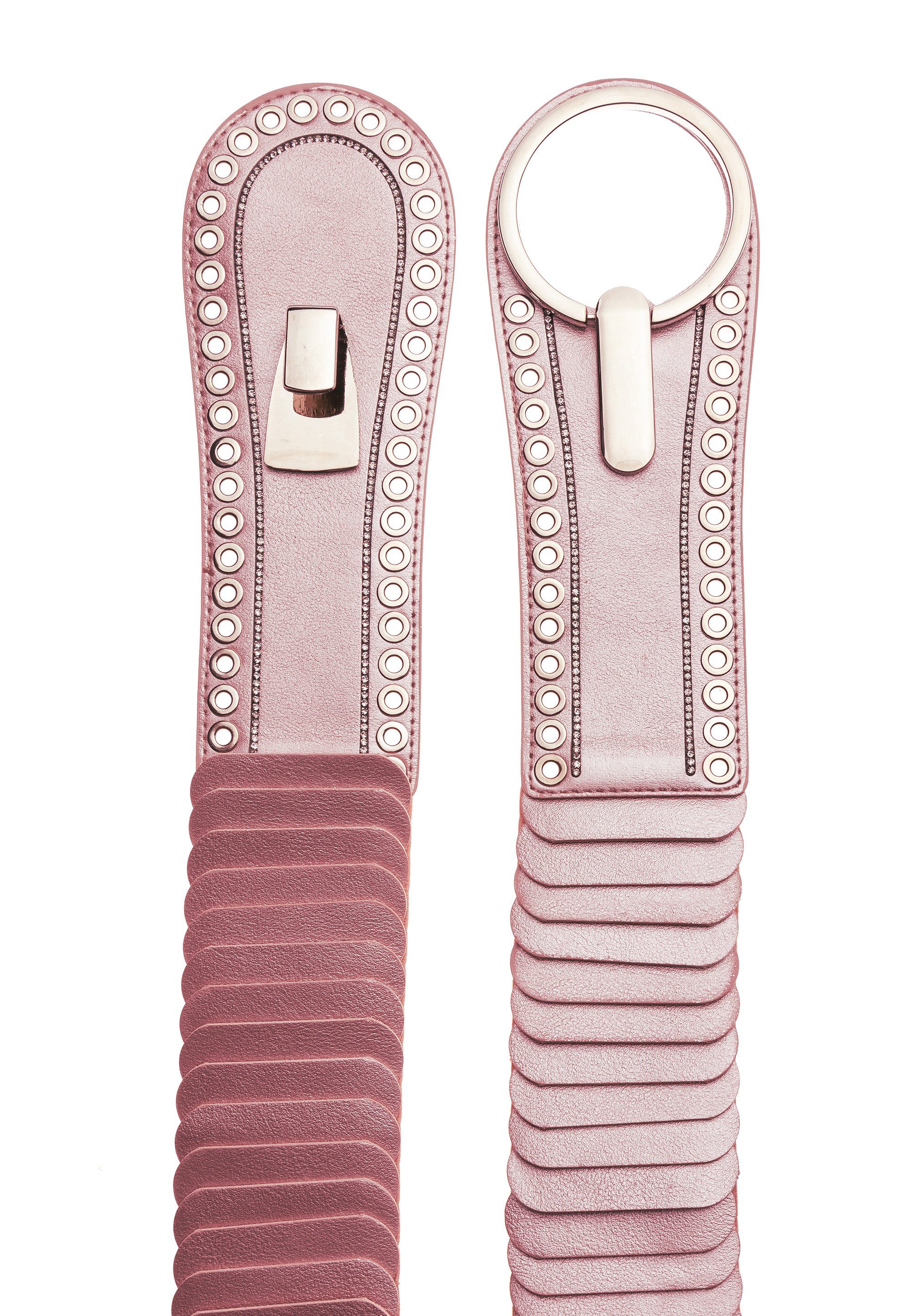 Cassandra Accessoires Taillengürtel "Eyelet" Stretchgürtel mit Ringverschlu günstig online kaufen