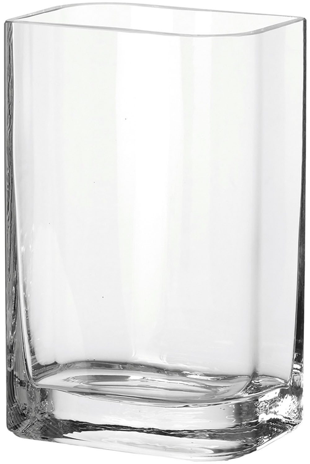 LEONARDO Tischvase Dekovase LUCCA, aus Glas, handgefertigt (1 St), rechteck günstig online kaufen