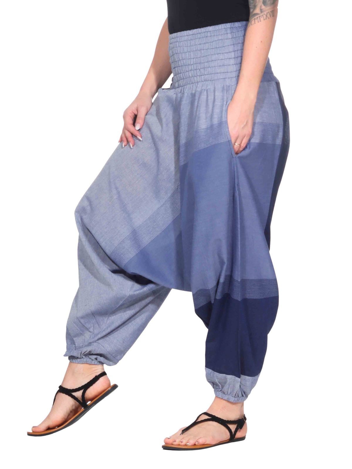 Haremshose Kunst und Magie Damen orientalische Yoga Freizeit Haremshose