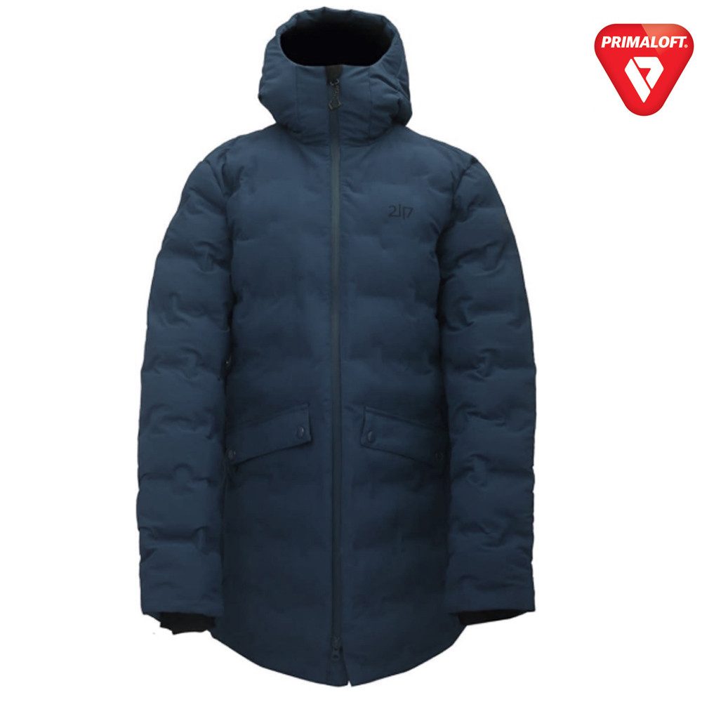 2117 of Sweden Hardshelljacke 2117 of Sweden MON Damen Primaloft Freizeit Mantel mit Kapuze navy