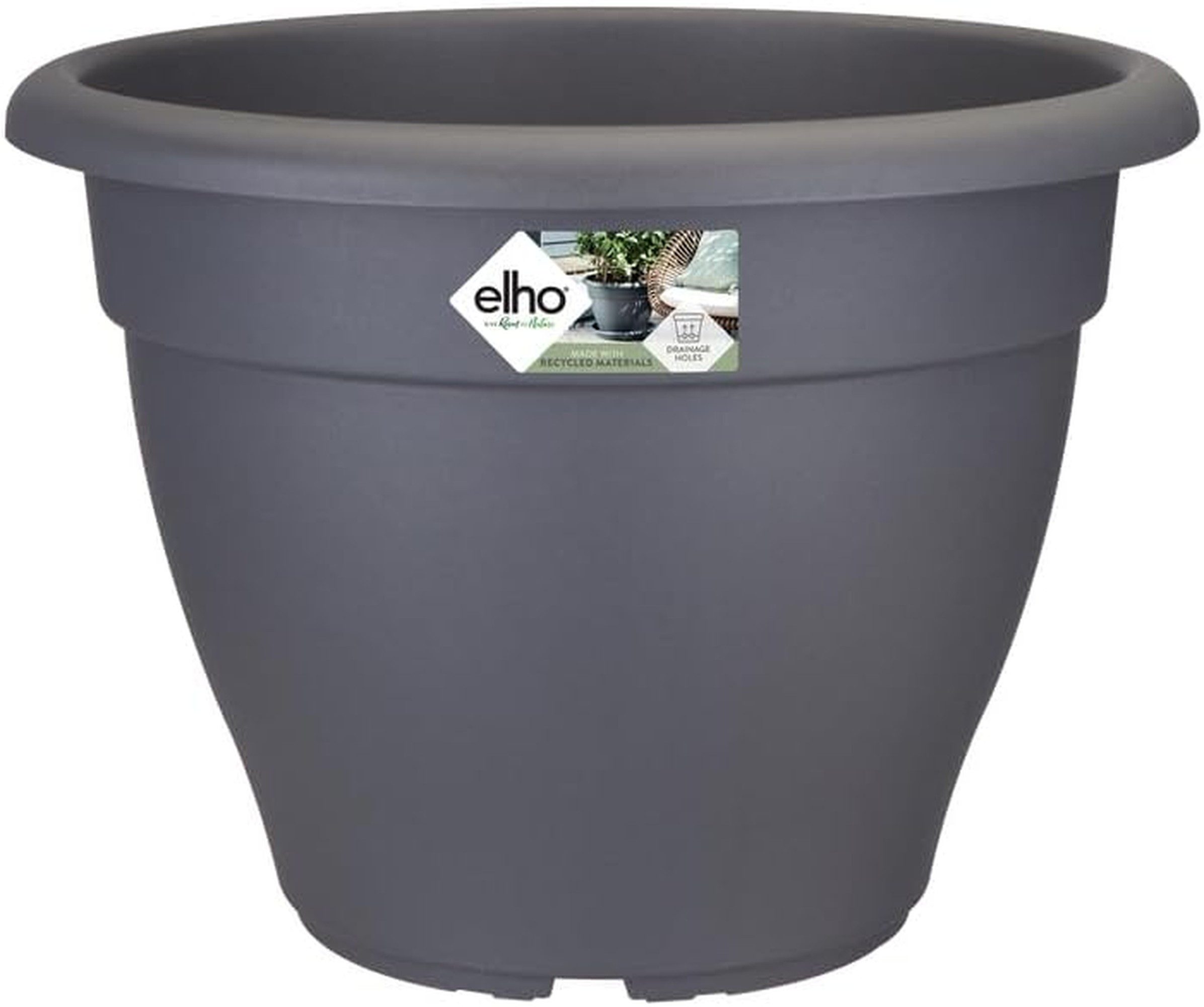 Elho Pflanzkübel Flowerpot Torino 25 cm