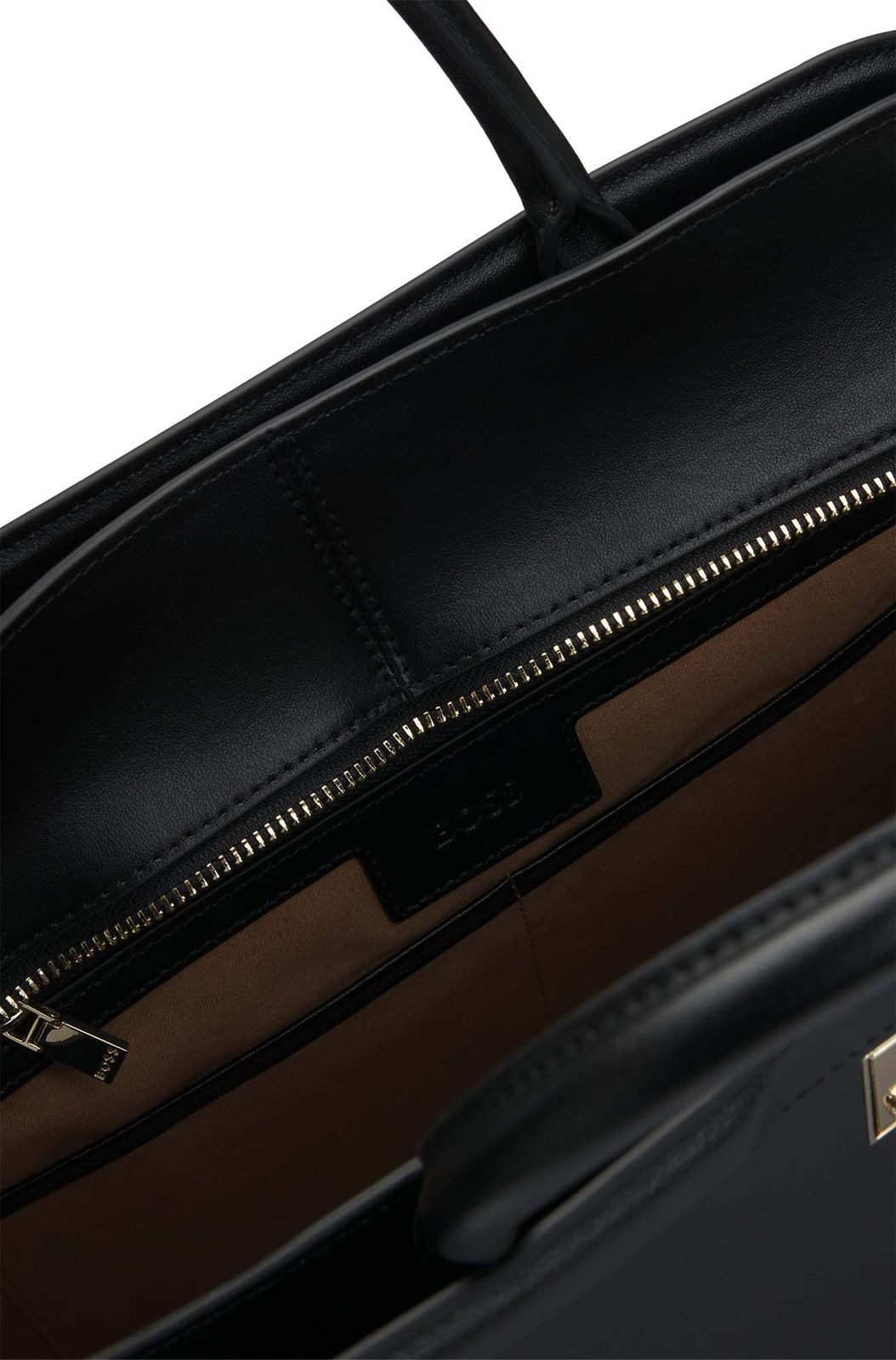 BOSS Businesstasche Business Tote N (Set, 2-tlg), aus echtem Rindsleder