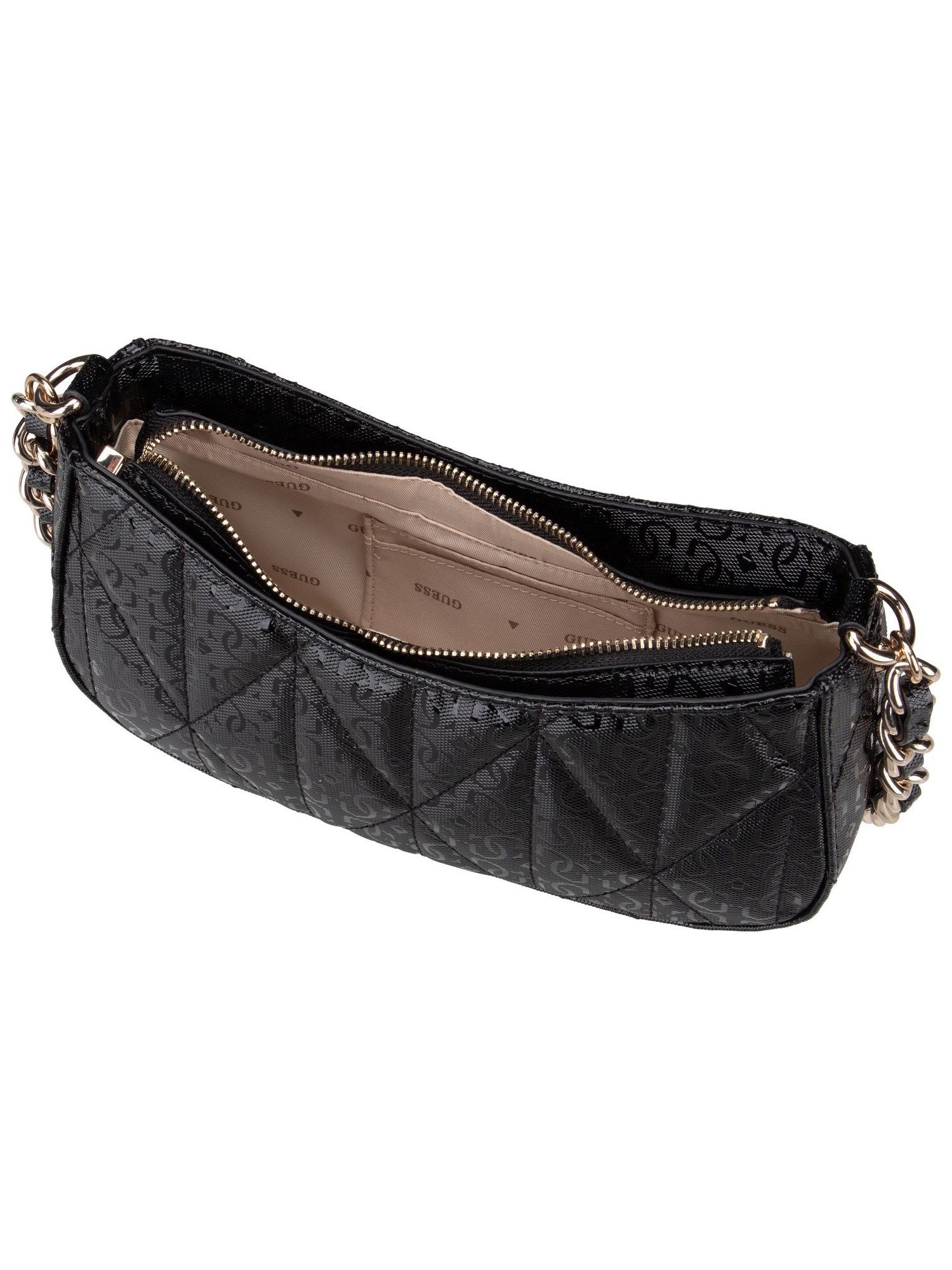 Guess Handtasche Aldina Top Zip SHB, Abendtaschen