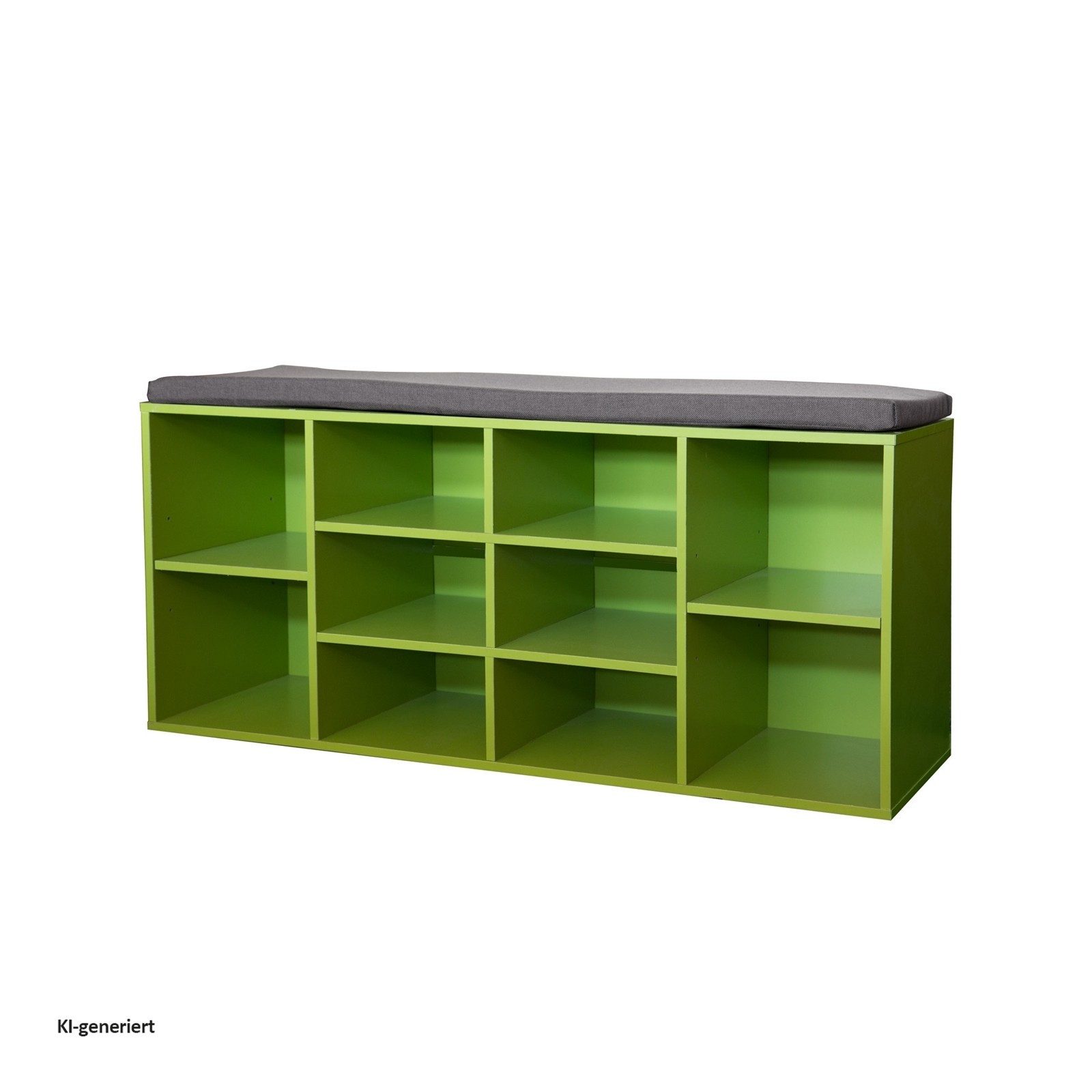 HTI-Line Schuhbank Schuhbank Katja6 (Stück, 1-St., 1 Schuhbank mit Kissenauflage), Schuhregal 10 Fächer