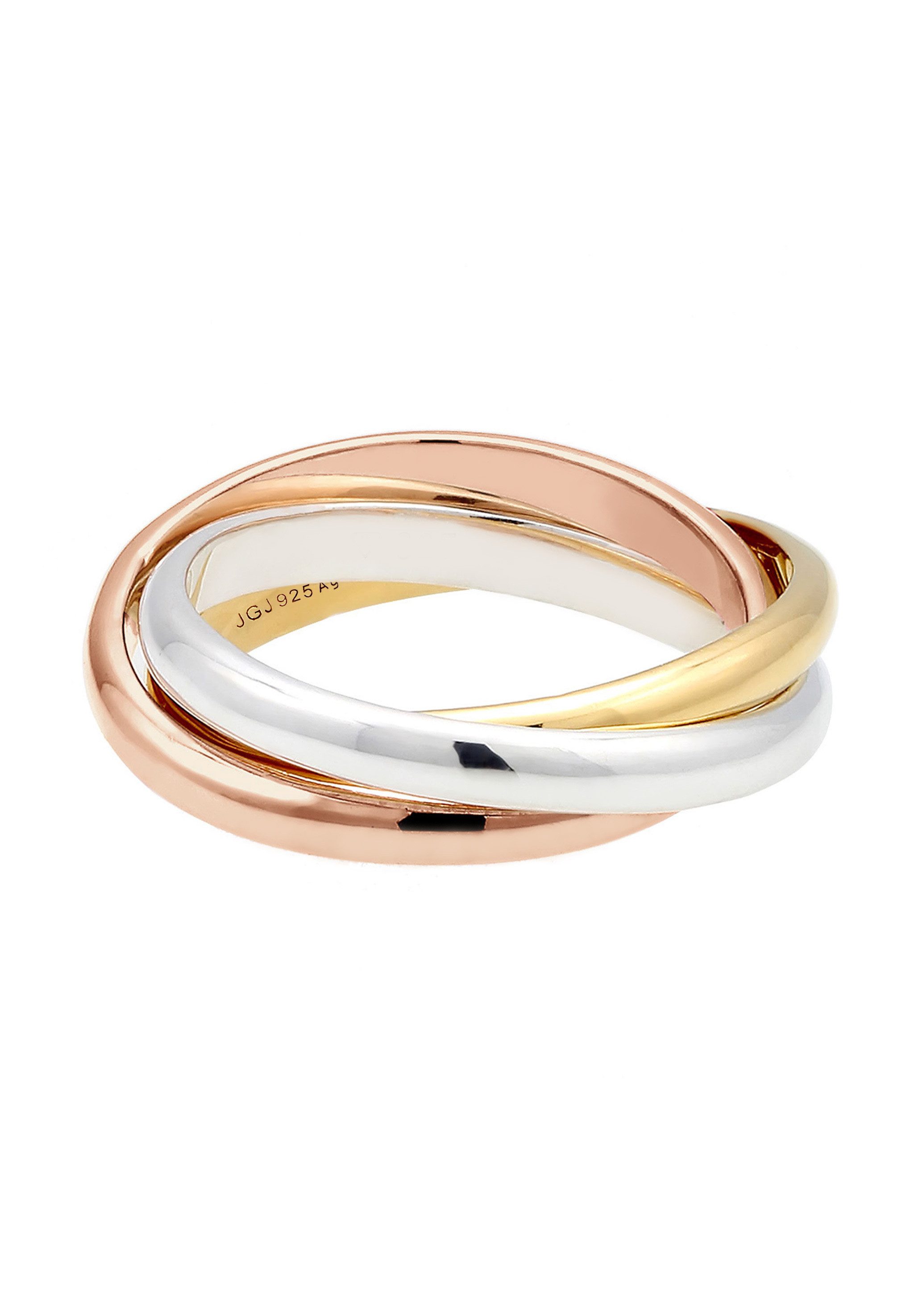 Elli Fingerring Wickelring Trio Trini Basic Schmuck Geschenk 925 Silber, Ri günstig online kaufen