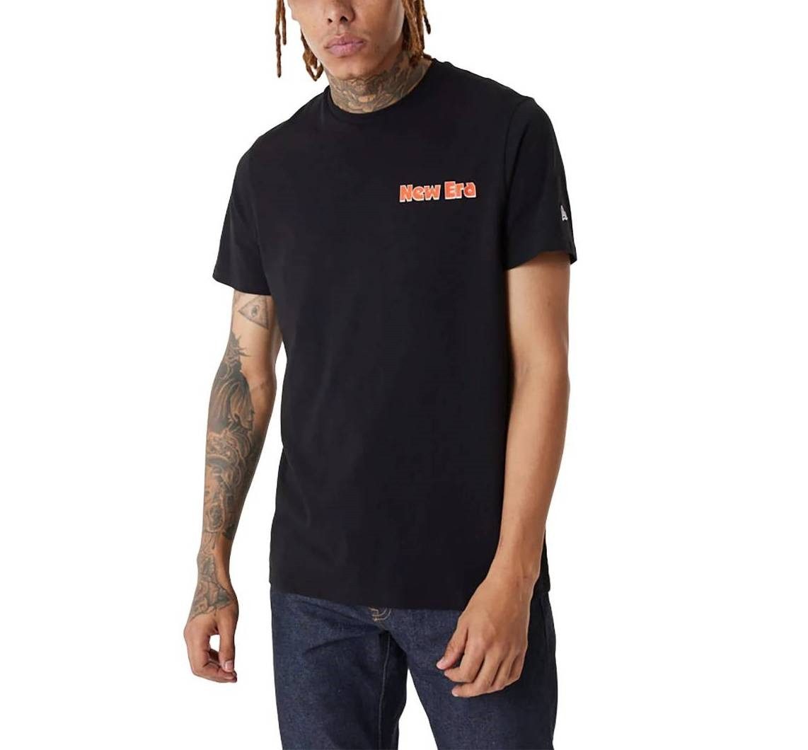 New Era T-Shirt T-Shirt New Era Food Graphic (1-tlg) New Era Burger Grafik mit "Soy Sauce" Print auf der Rückseite