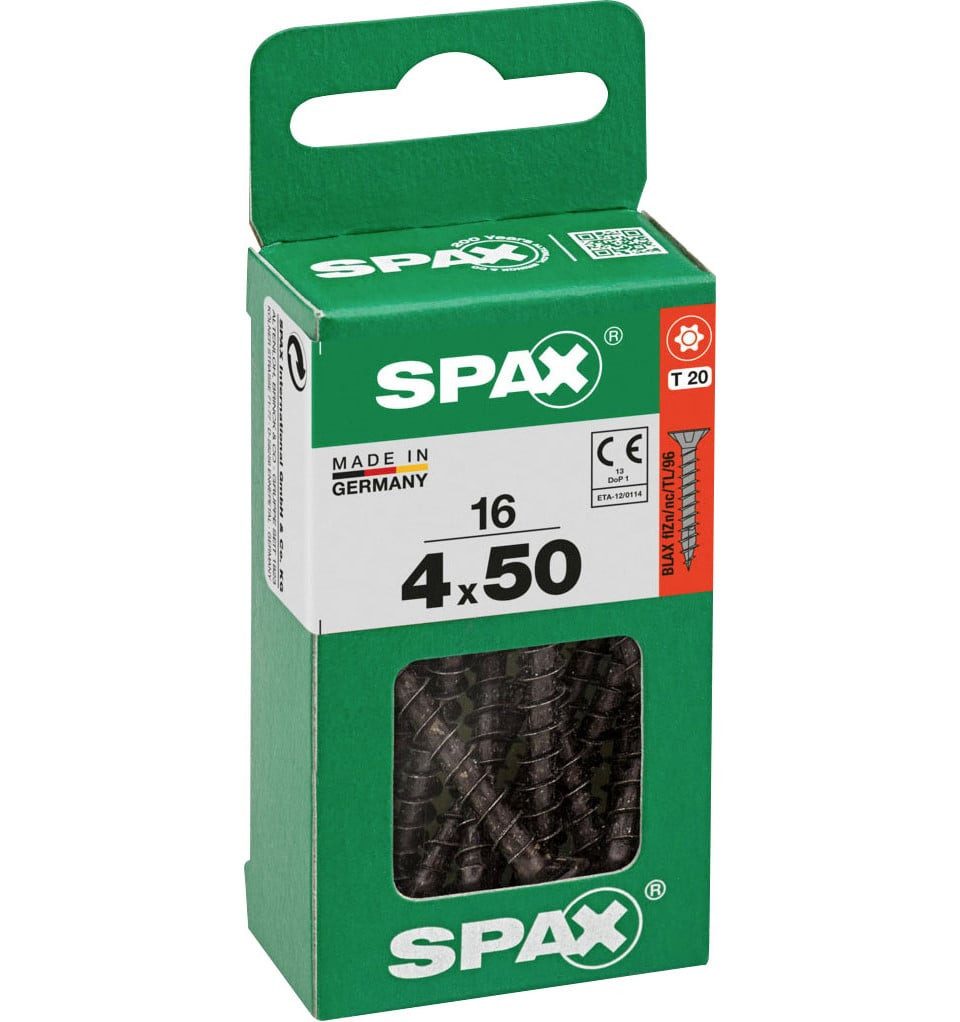 SPAX Schnellbauschraube Spax Universalschrauben 4 x 50 mm T20 Vollgewinde