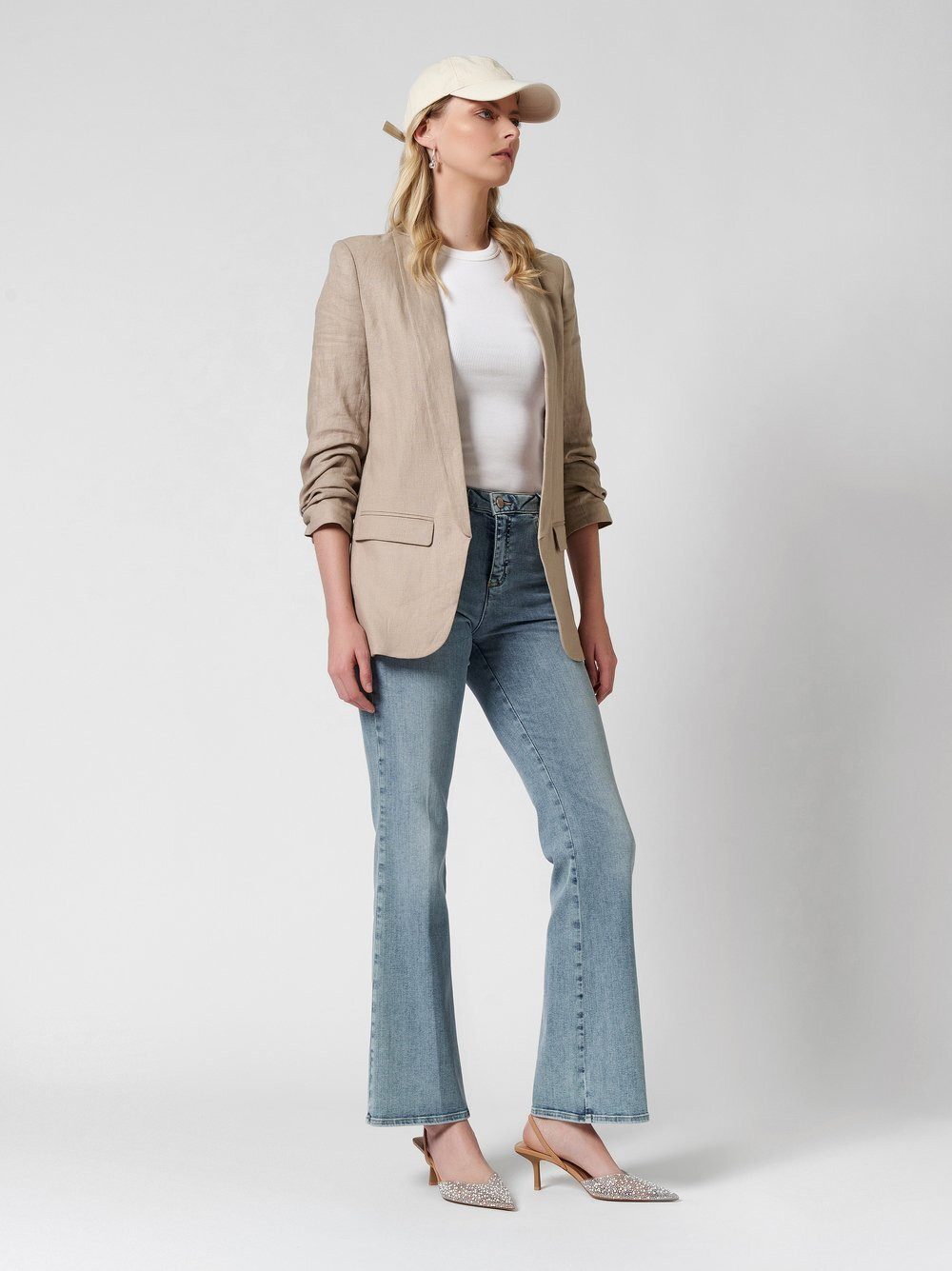 ROSNER Bootcut-Jeans Antonia_341 mit ausgestellter Fußweite günstig online kaufen