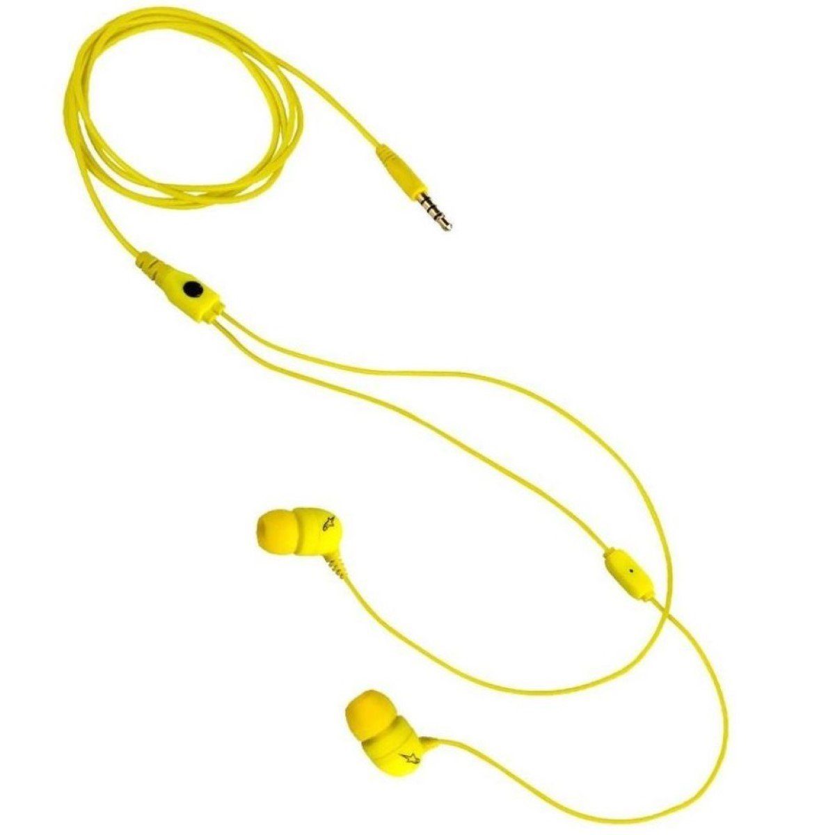 Aerial7 Sumo In-Ear Headset Mikrofon 3,5mm Gelb Headset (Mikrofon, 3,5mm, Навушники mit Mikrofon Ohrpolster in drei Größen)