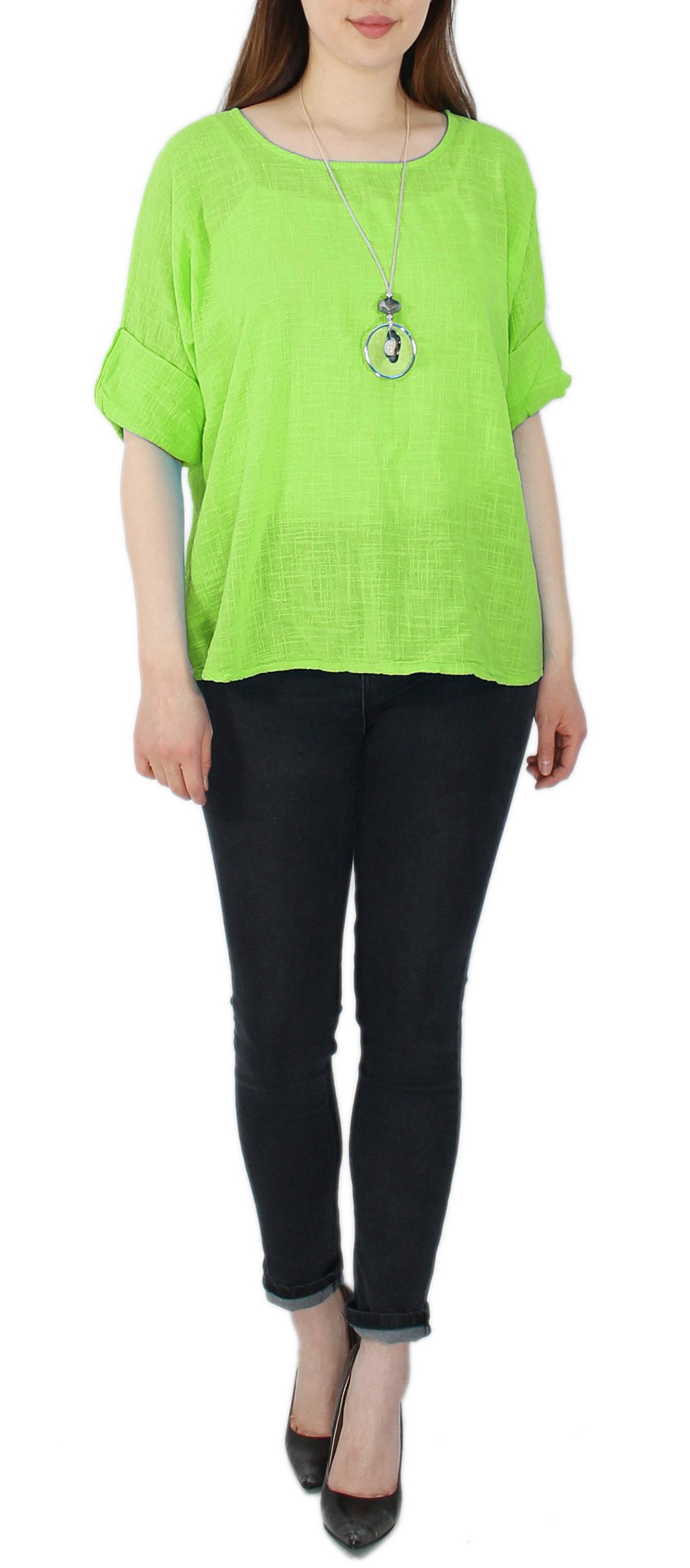 dy_mode Rundhalsshirt Luftiges Damen Sommer Shirt günstig online kaufen