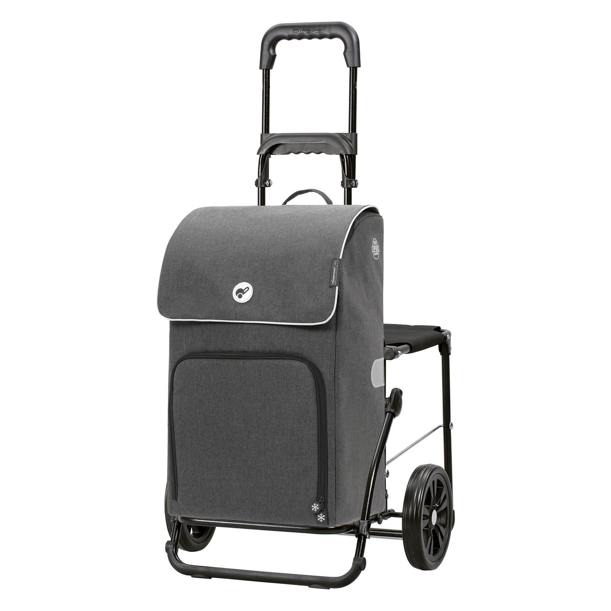 Andersen Einkaufstrolley Komfort Shopper Ipek Maxi, 45 l, Kühltasche/-fach