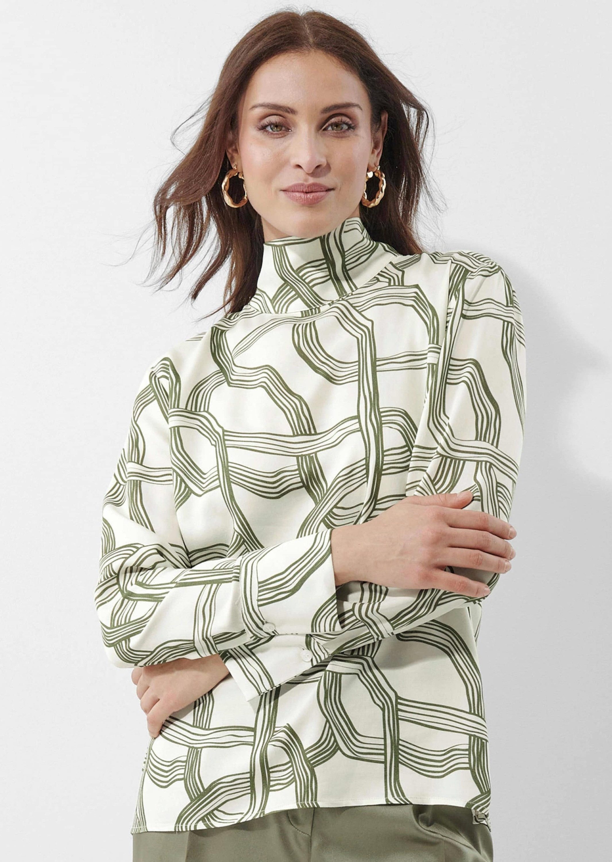 Schlupfbluse Bluse