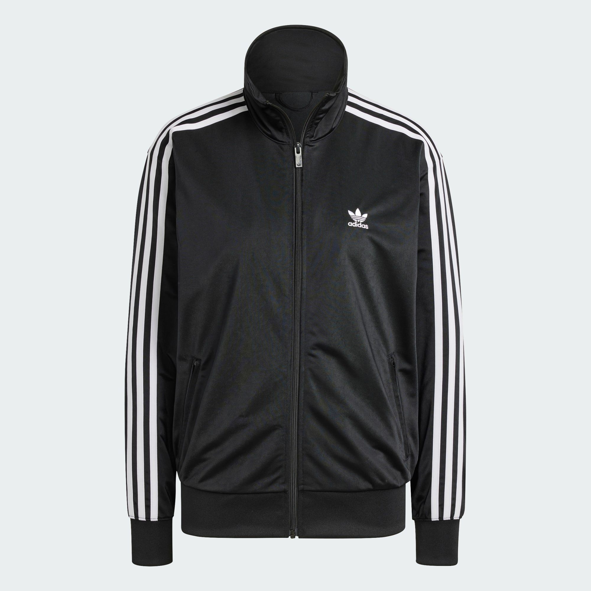 adidas JACKE CLASSICS Originals LOOSE Black Trainingsjacke ADICOLOR FIREBIRD ORIGINALS