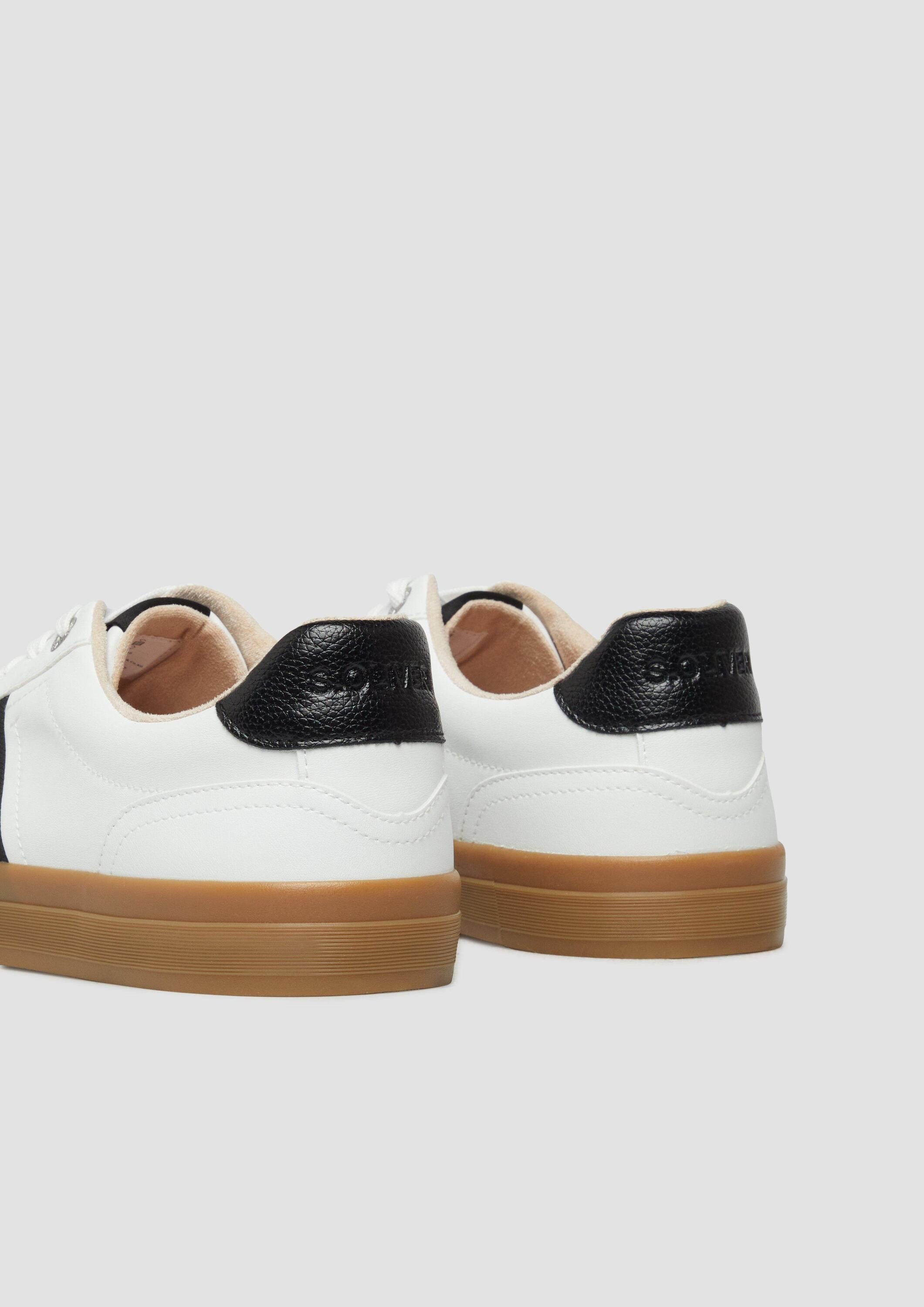 s.Oliver Sneakers Sneaker Multicolor-Sneaker mit Streifen-Detail