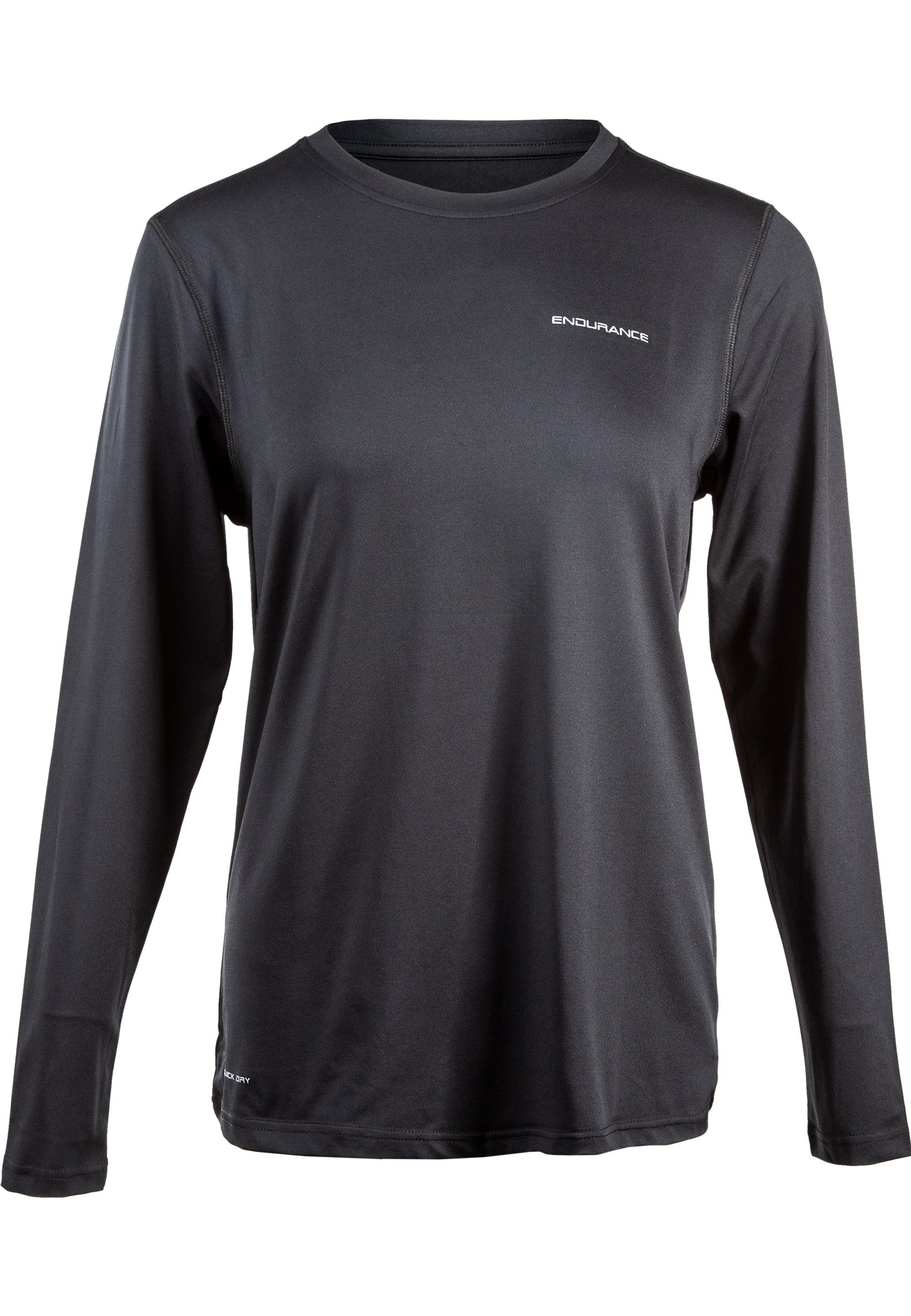 ENDURANCE Langarmshirt Yonan (1-tlg) mit innovativer QUICK DRY-Technologie