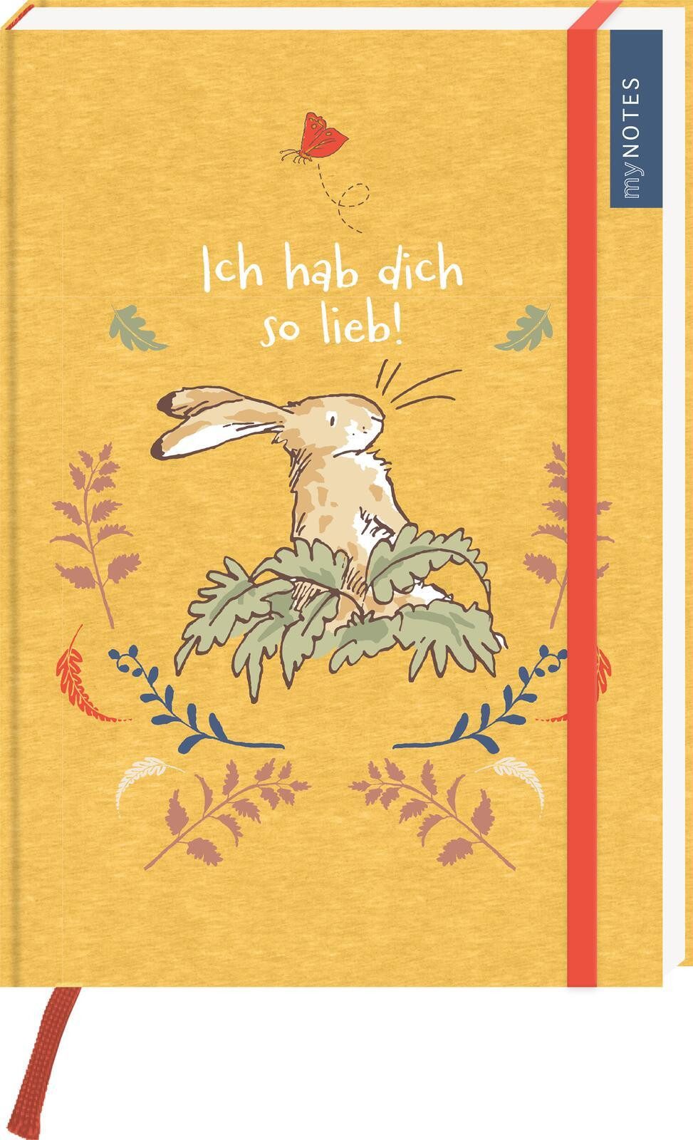 Ars Edition Notizbuch myNOTES Papeterie: Weißt du eigentlich, wie lieb ich dich hab? Noti...