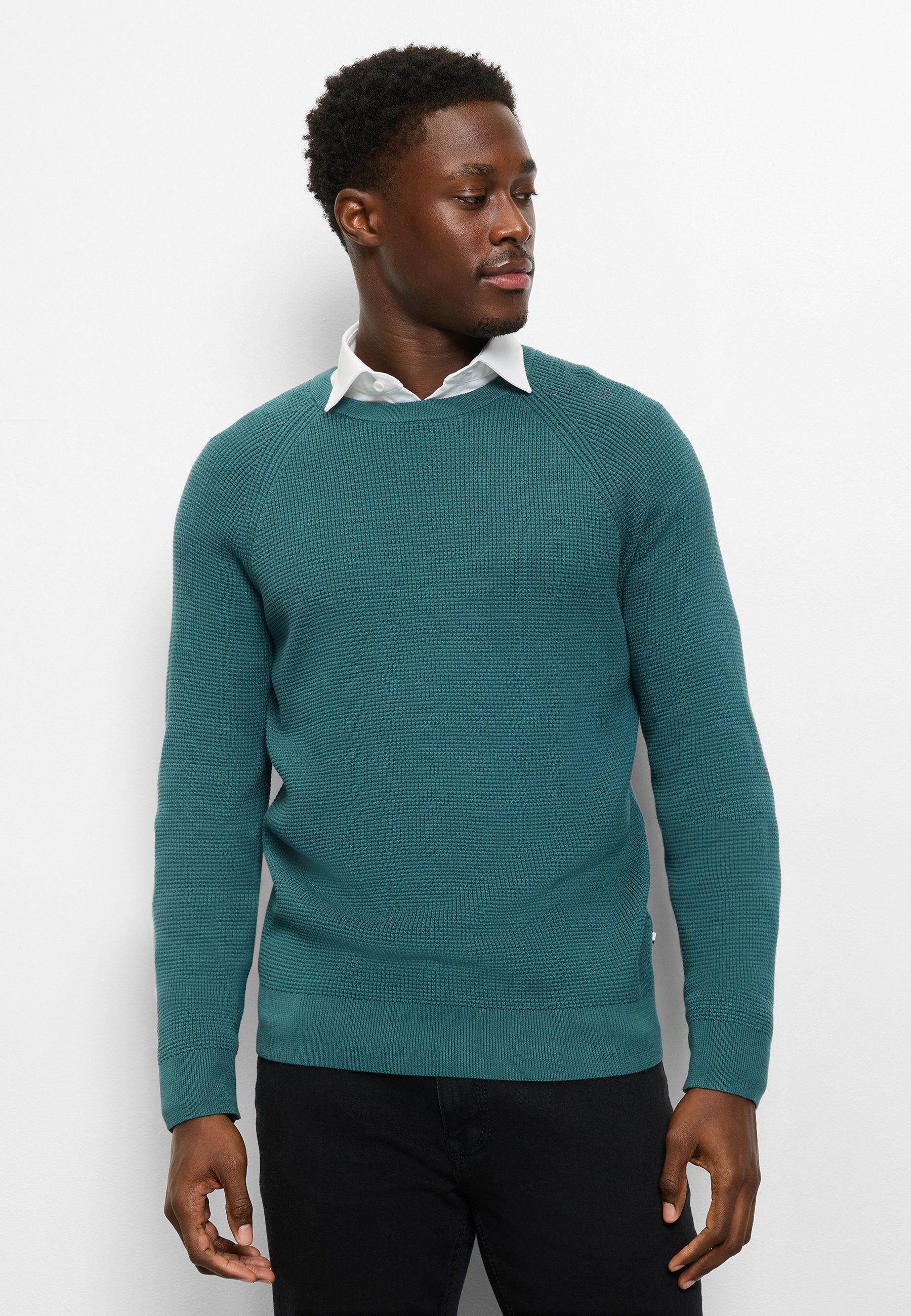 OLYMP Strickpullover OLYMP Casual Strick