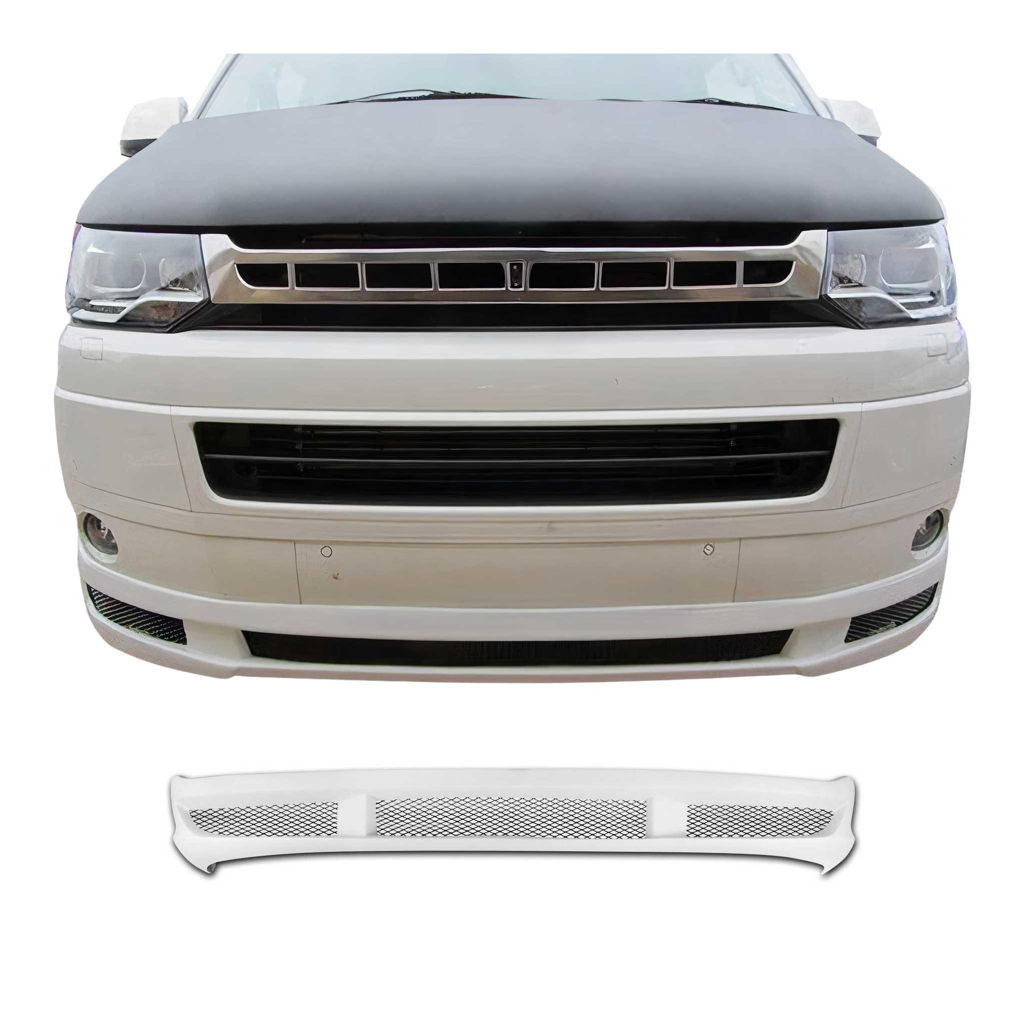 OMAC Heckstoßstange Heckspoiler Heckflügel für VW Multivan T5 Caravelle 2003-2010 Silber, 1-St., Haltbar