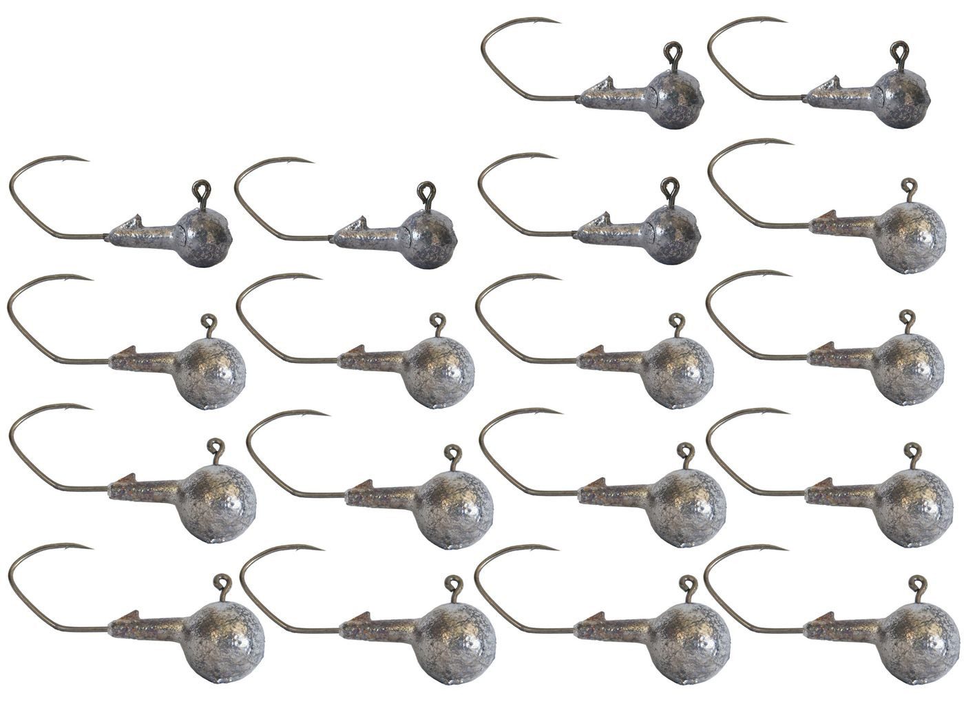 Jighaken 18 Predax Fishing MSM Bleiköpfe Gr. 2/0 - Jighaken Set