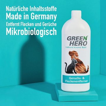 GreenHero Geruchsentferner Geruchsentferner & Fleckenentferner Konzentrat 1L = 10L