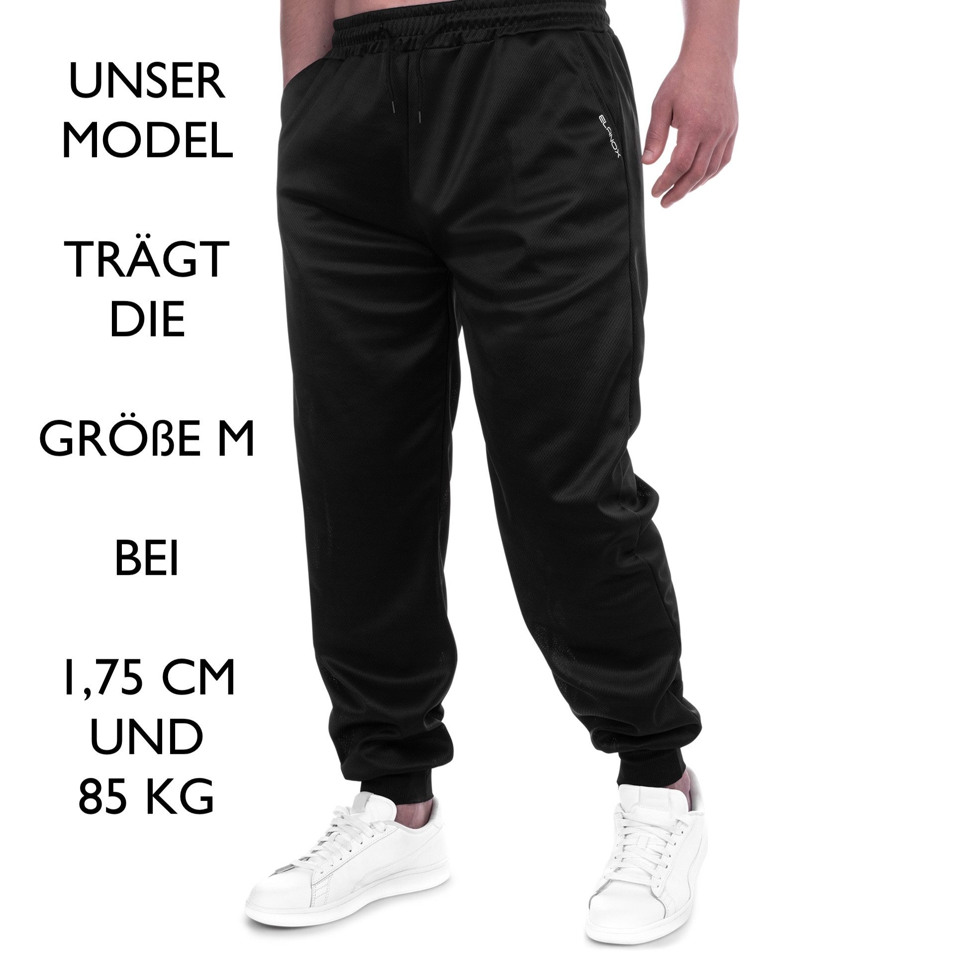 ELANOX Trainingshose Ultraleichte Freizeithose aus Mesh Freizeit Trainingsh günstig online kaufen